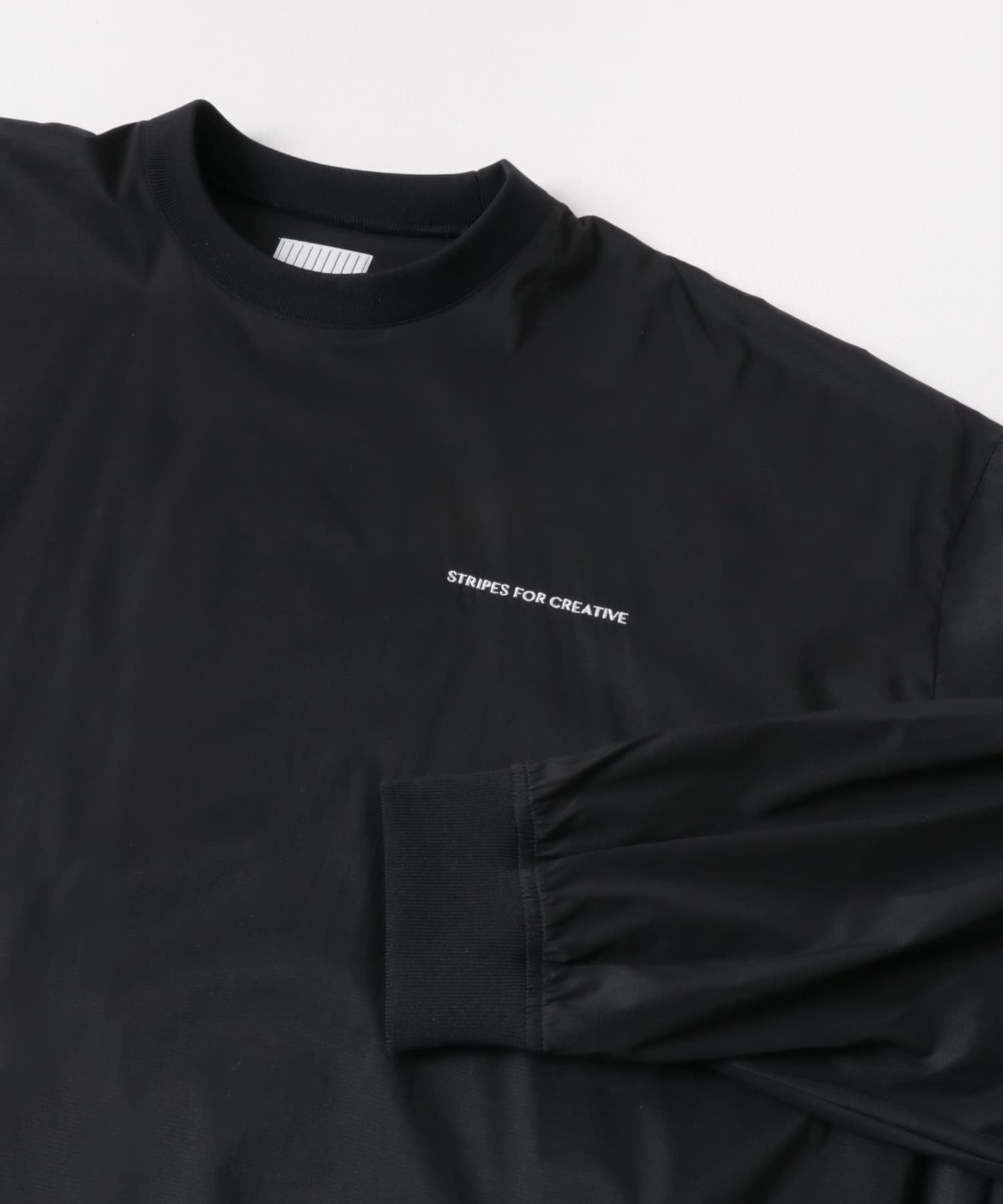 SFC　NYLON CREW Black L