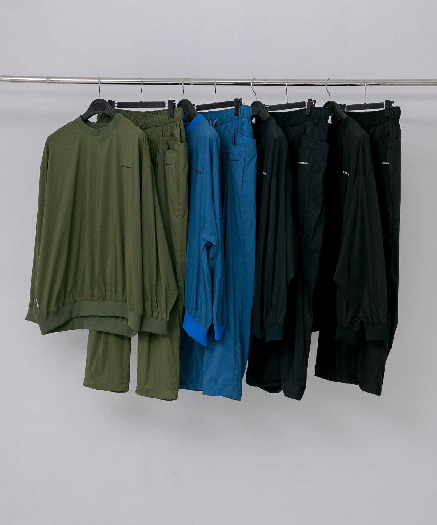 SFC　WIDE TAPERED EASY PANTS Olive M