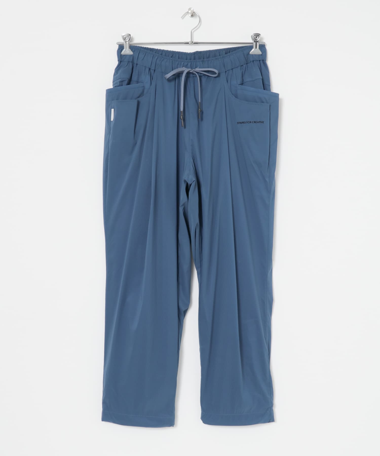 SFC　WIDE TAPERED EASY PANTS Blue M