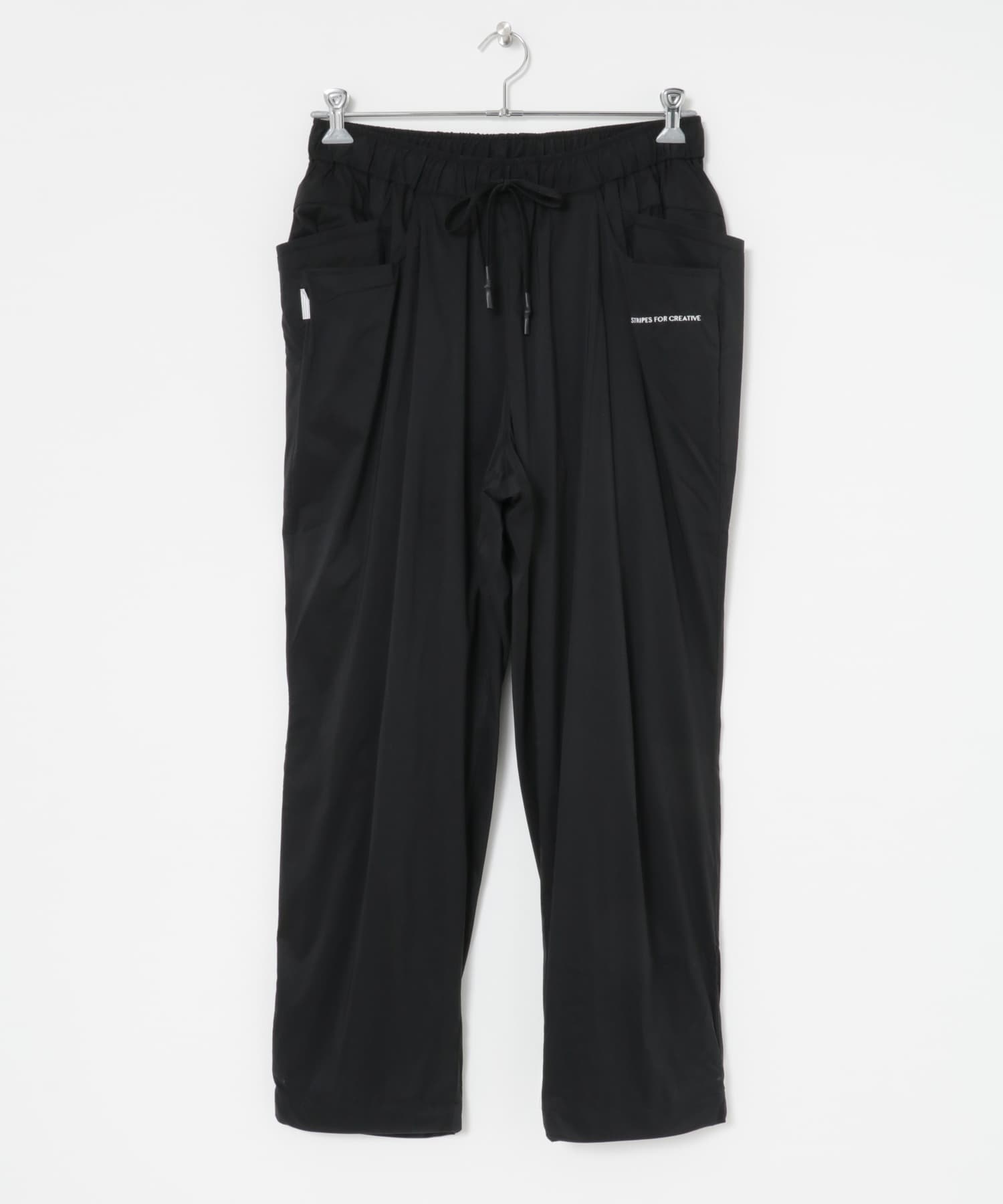 SFC　WIDE TAPERED EASY PANTS Black M