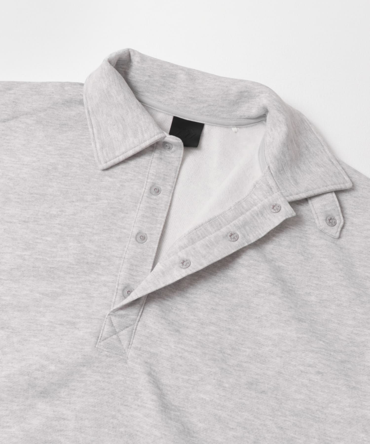 DAIWA PIER39　Ws TECH SWEAT SNAP PULLOVER TOP GRAY FREE