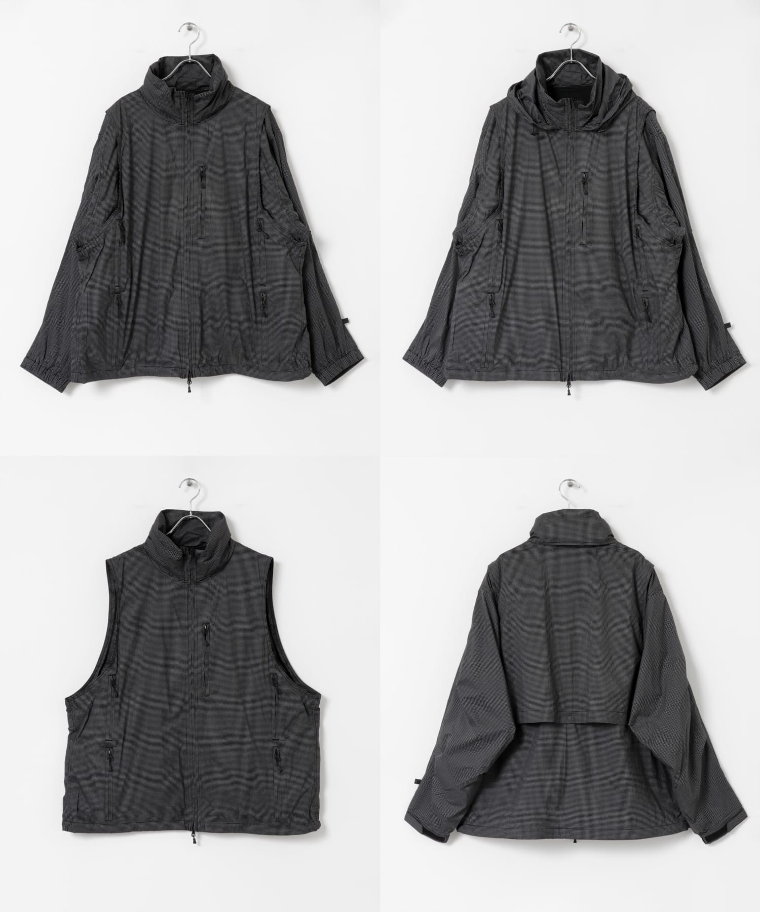 DAIWA PIER39　Ws TECH DYNEEMA PARKA BLACK FREE