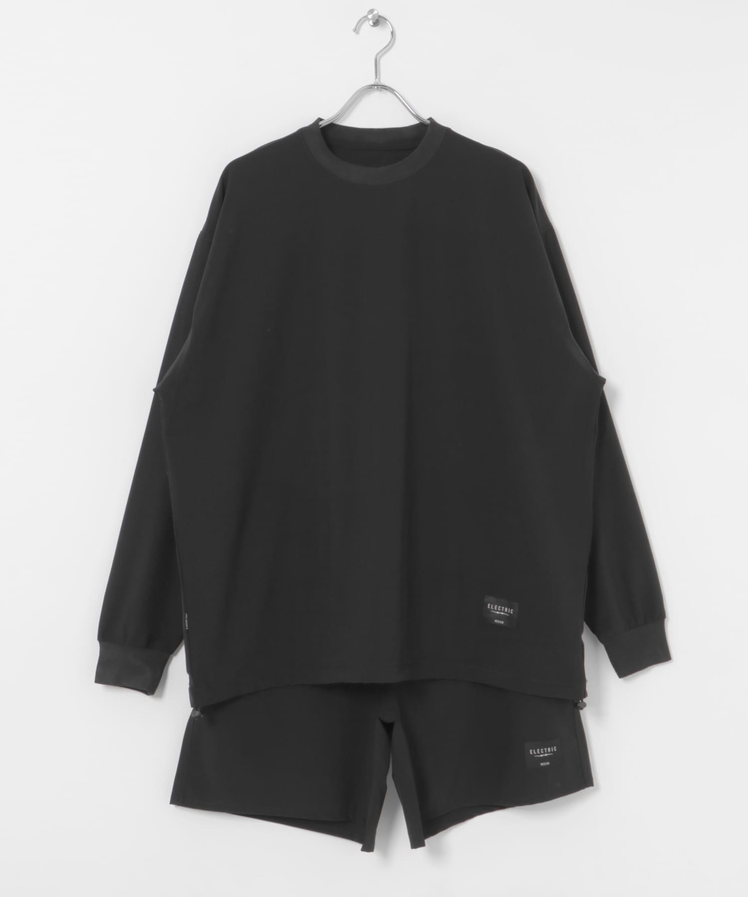 『別注』ELECTRIC×LAKE SEEKERS　NYLON STRETCH SET LT/SH BLACK M