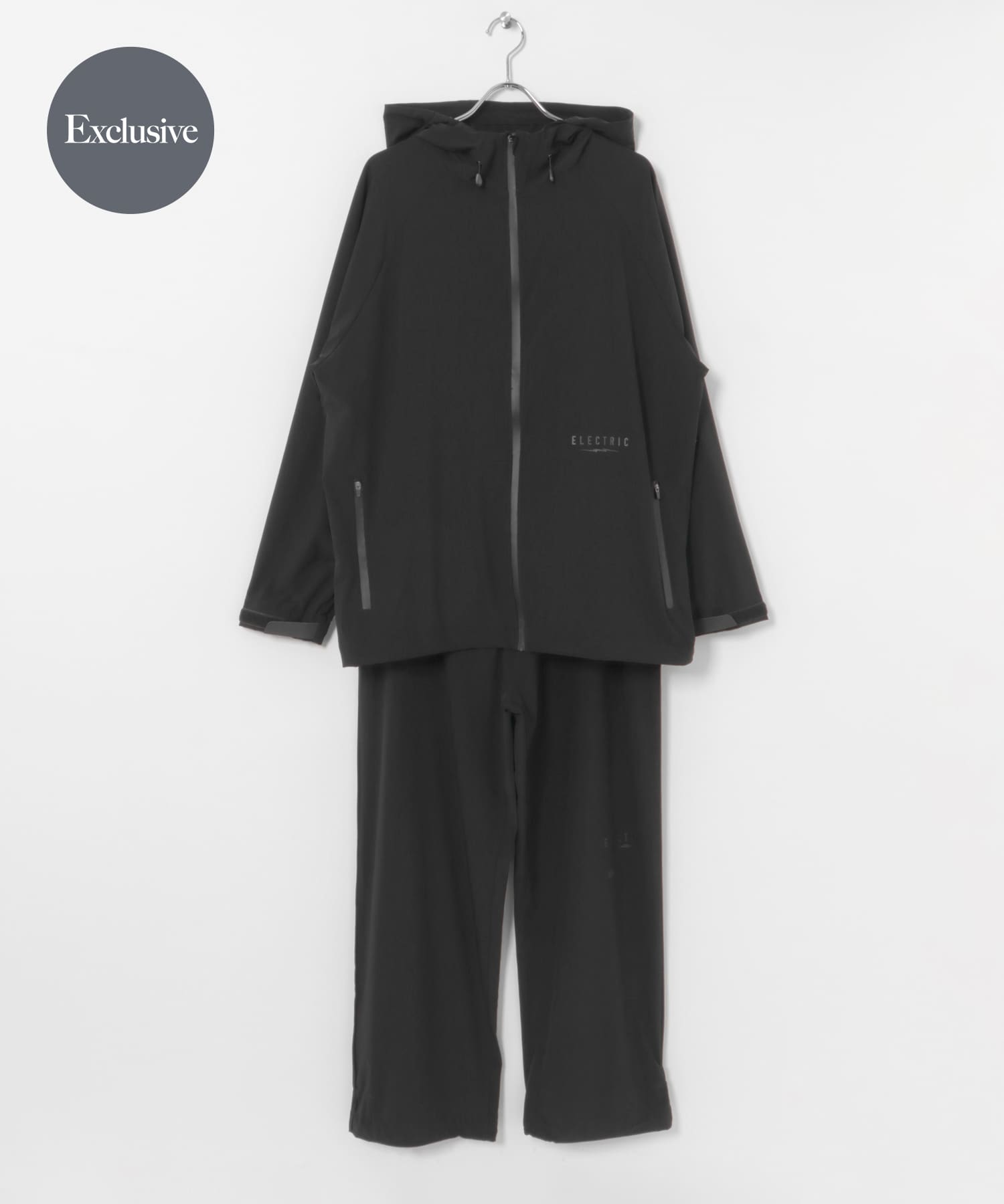 『別注』ELECTRIC×LAKE SEEKERS　NYLON STRETCH SET ZH/PT BLACK M