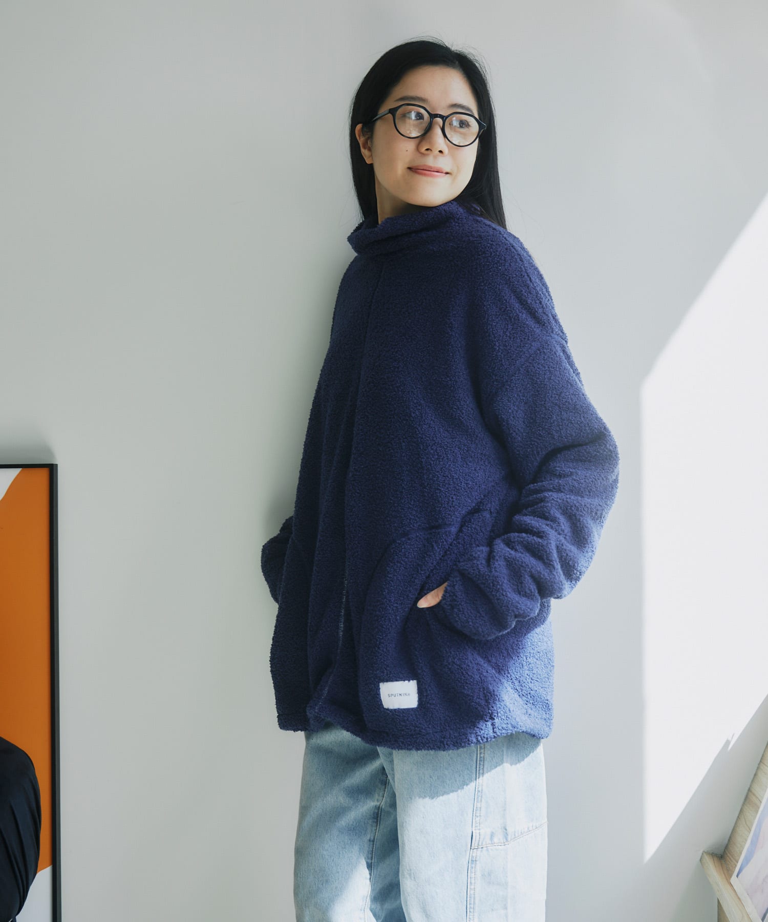 『別注』SPUTNIK×URBANRESEARCH　Human wear Navy M