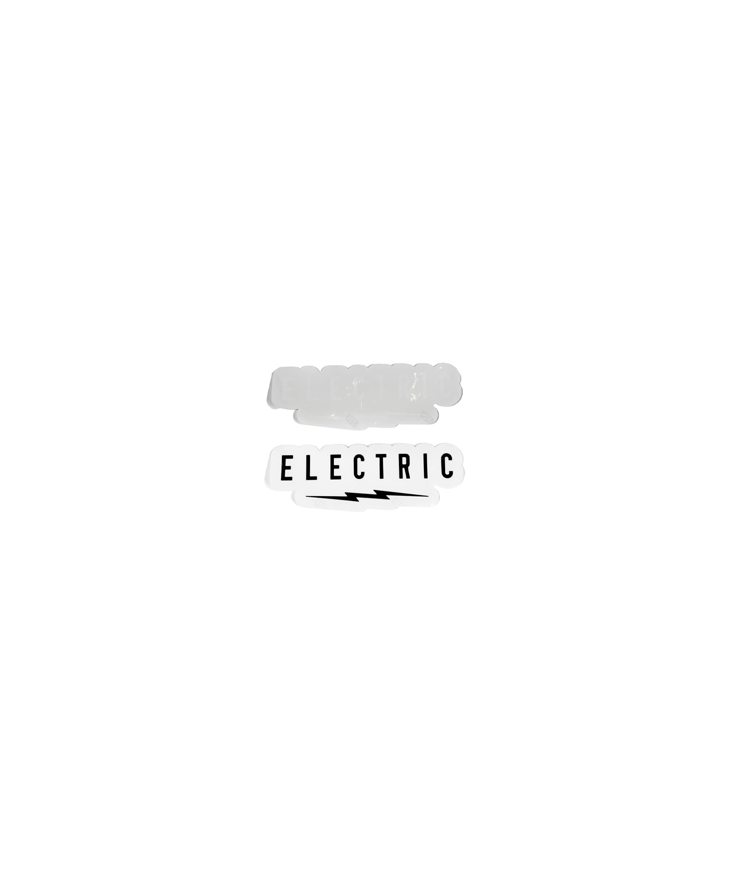 ELECTRIC　UNDERVOLT CLEAR STICKER WHITE XS