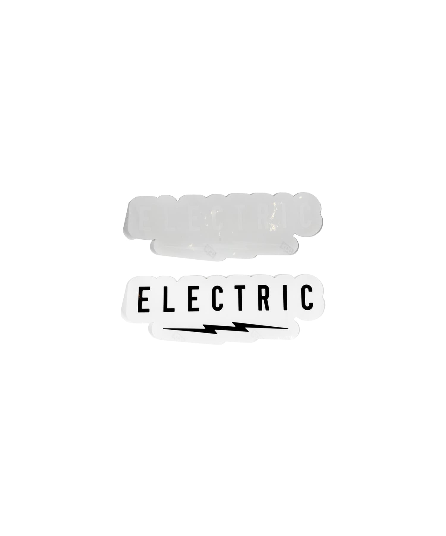 ELECTRIC　UNDERVOLT CLEAR STICKER WHITE S