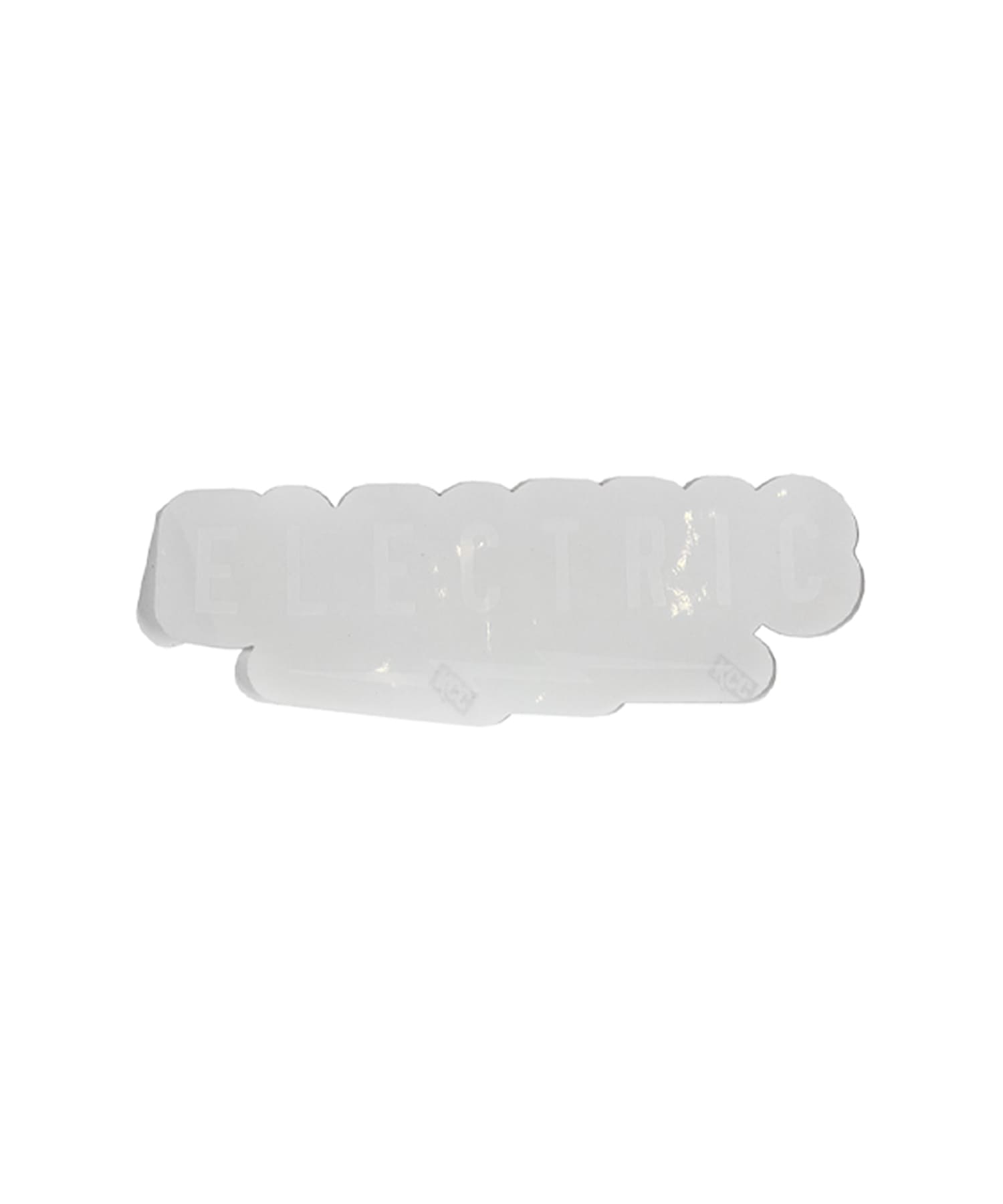 ELECTRIC　UNDERVOLT CLEAR STICKER WHITE L