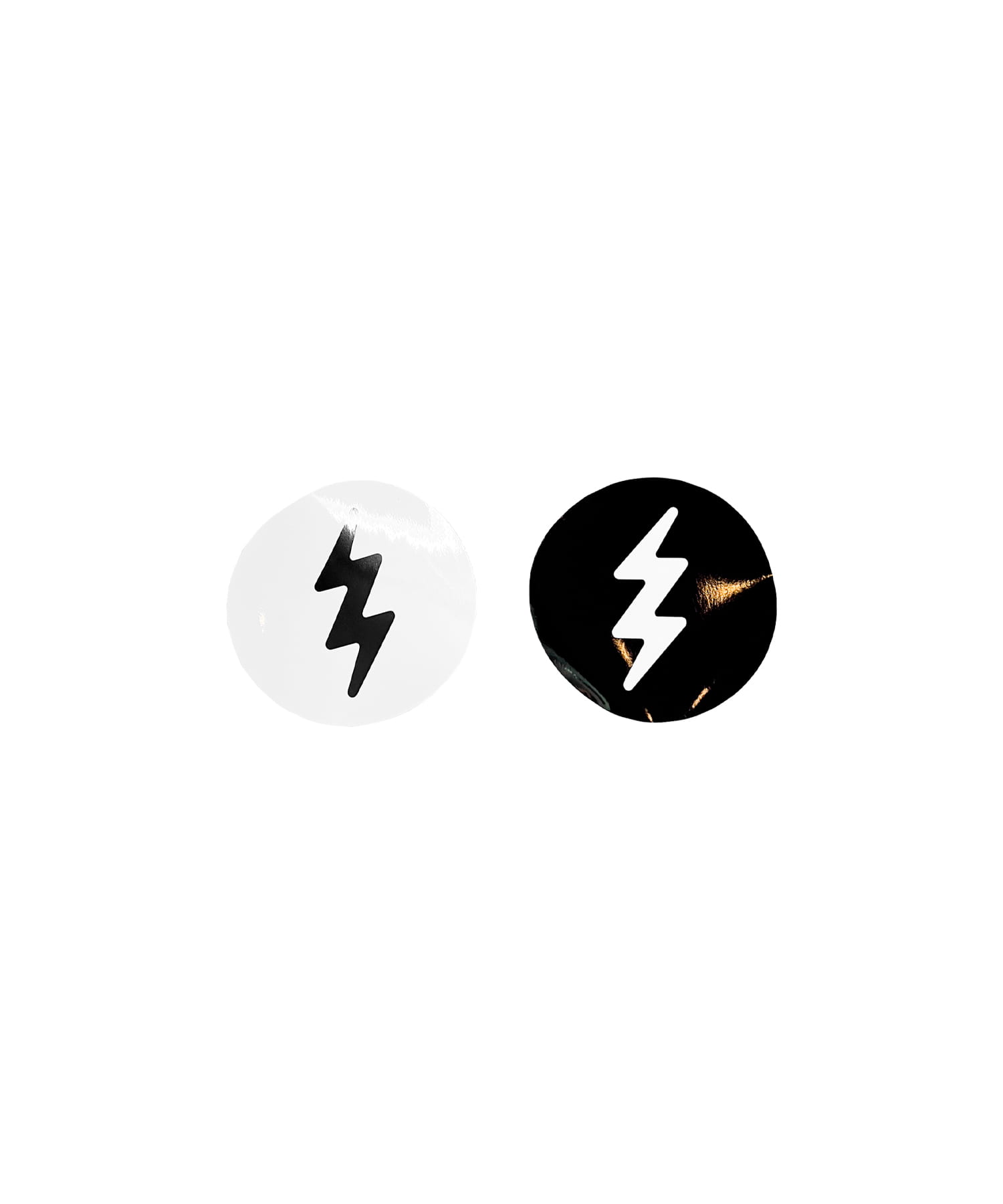 ELECTRIC　ICON LOGO STICKER WHT/BLK M