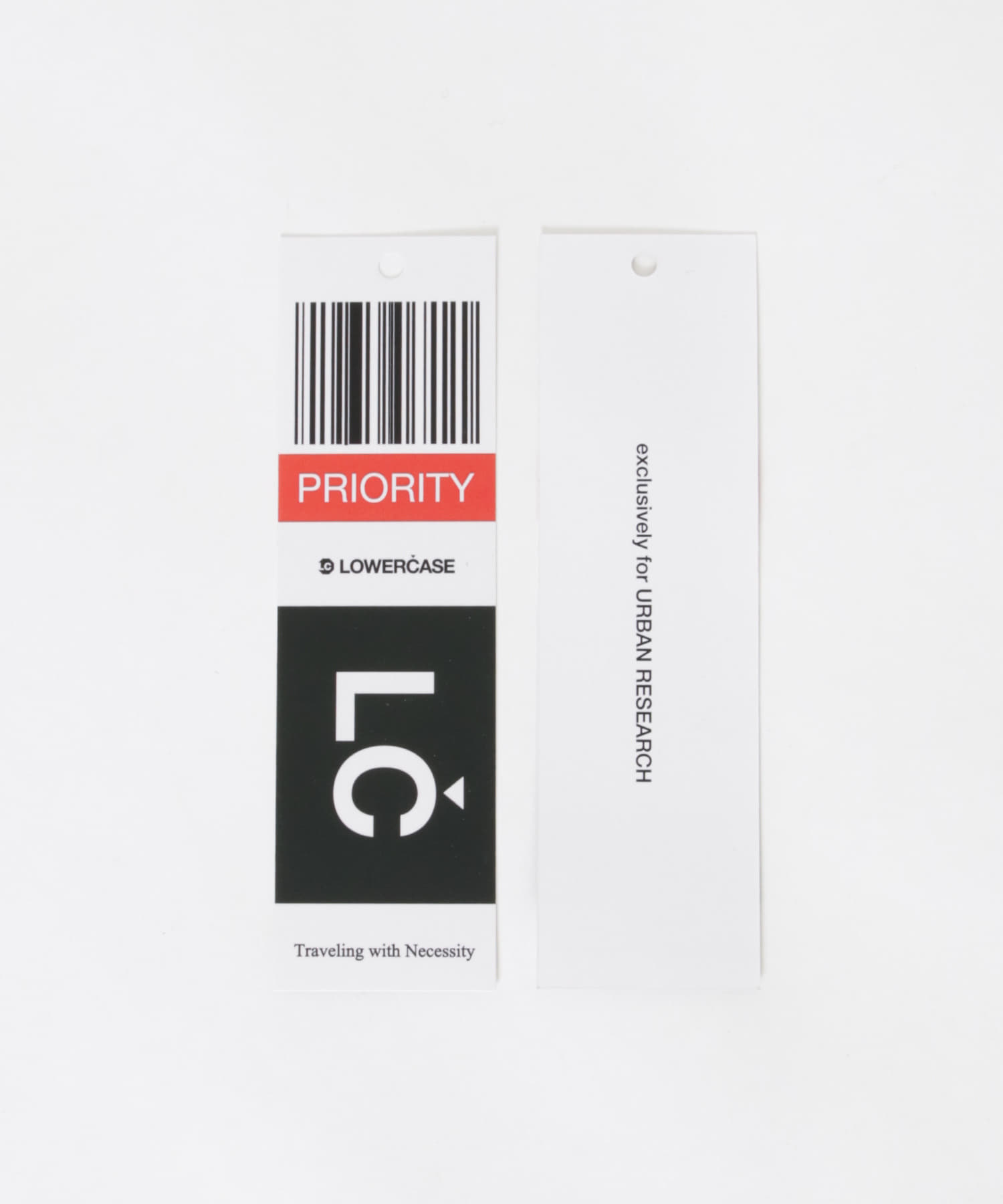 『別注』LOWERCASE×URBS　キャンバストートXL WHITE FREE