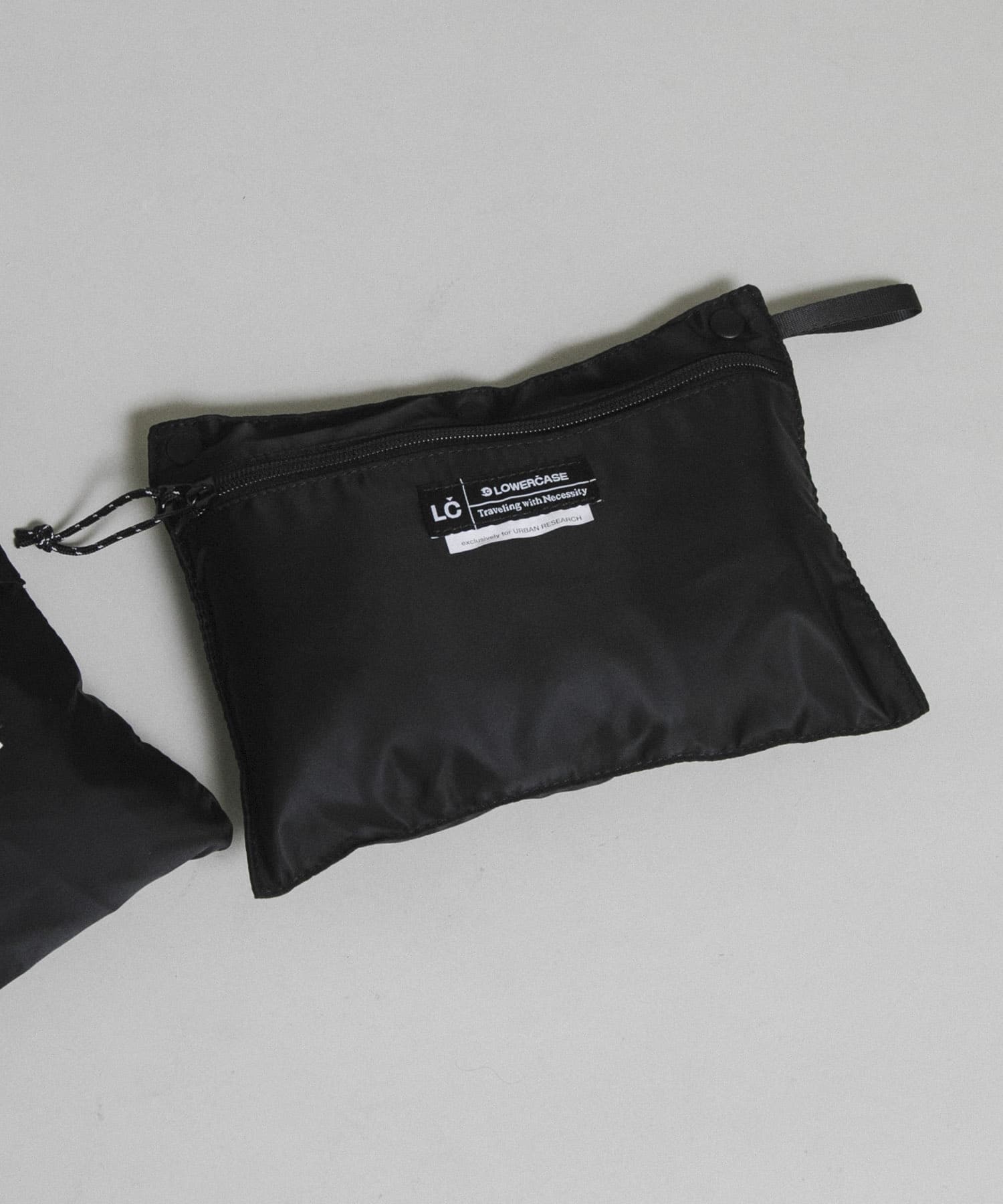 『別注』LOWERCASE×URBS　パッカブルバックボストン BLACK FREE