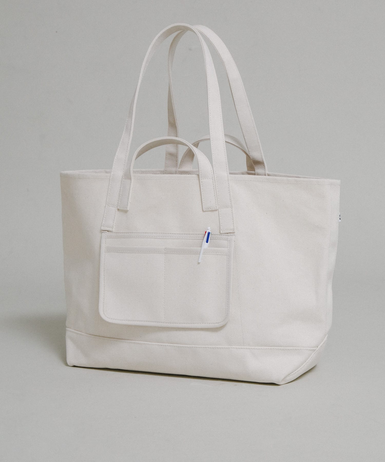 『別注』LOWERCASE×URBS　FACE トート WHITE FREE