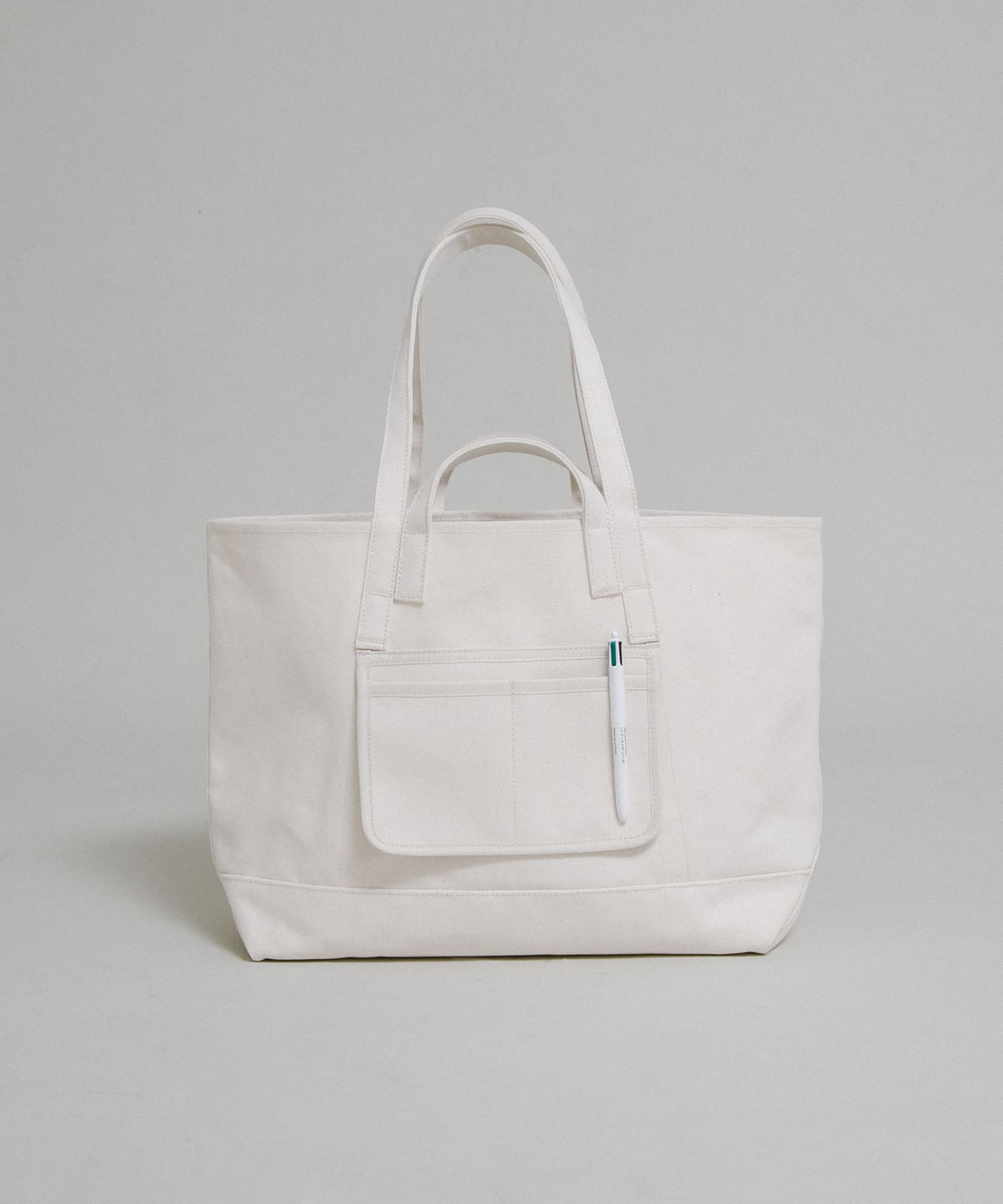 『別注』LOWERCASE×URBS　FACE トート WHITE FREE