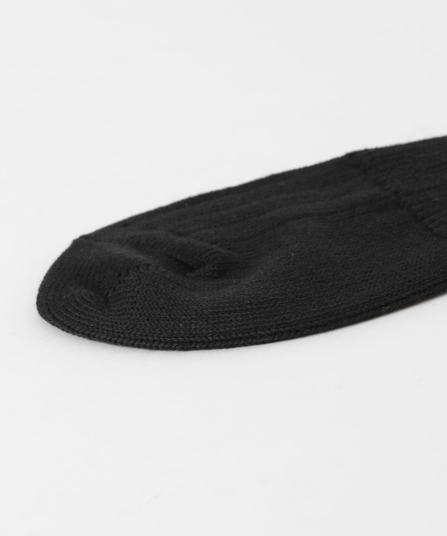 VIBSOX　LOOSE RIB SOCKS BLACK FREE