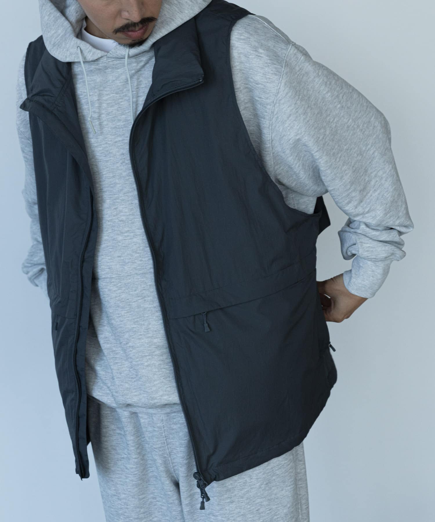 model身長：180cm 着用サイズ：L