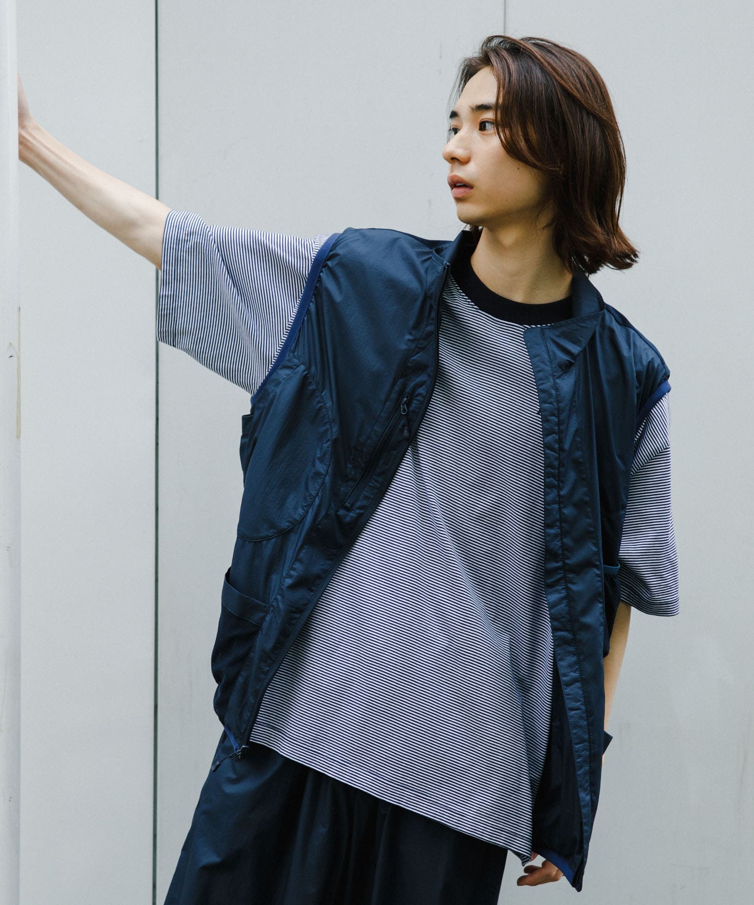 model身長：172cm 着用サイズ：L