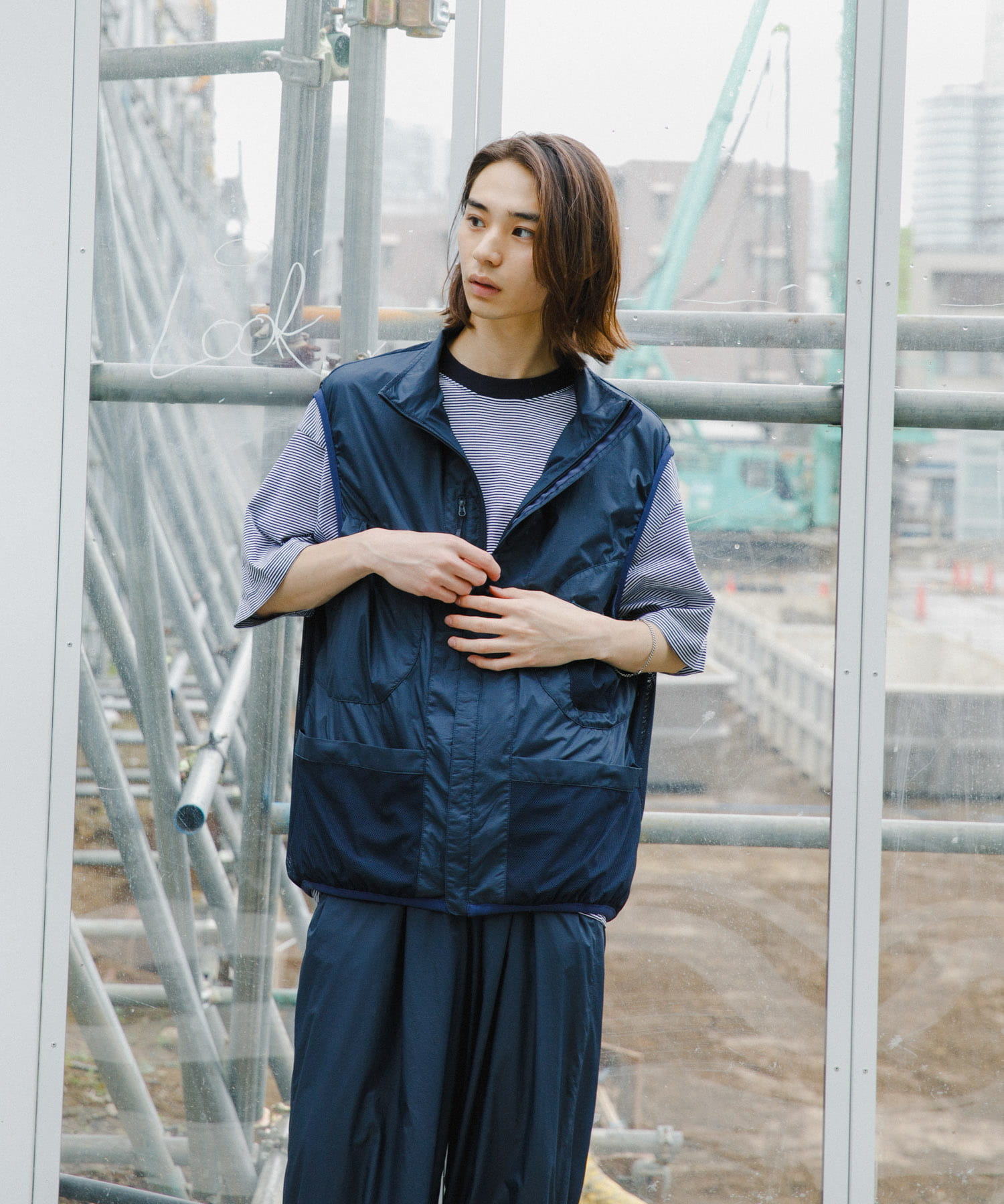model身長：172cm 着用サイズ：L