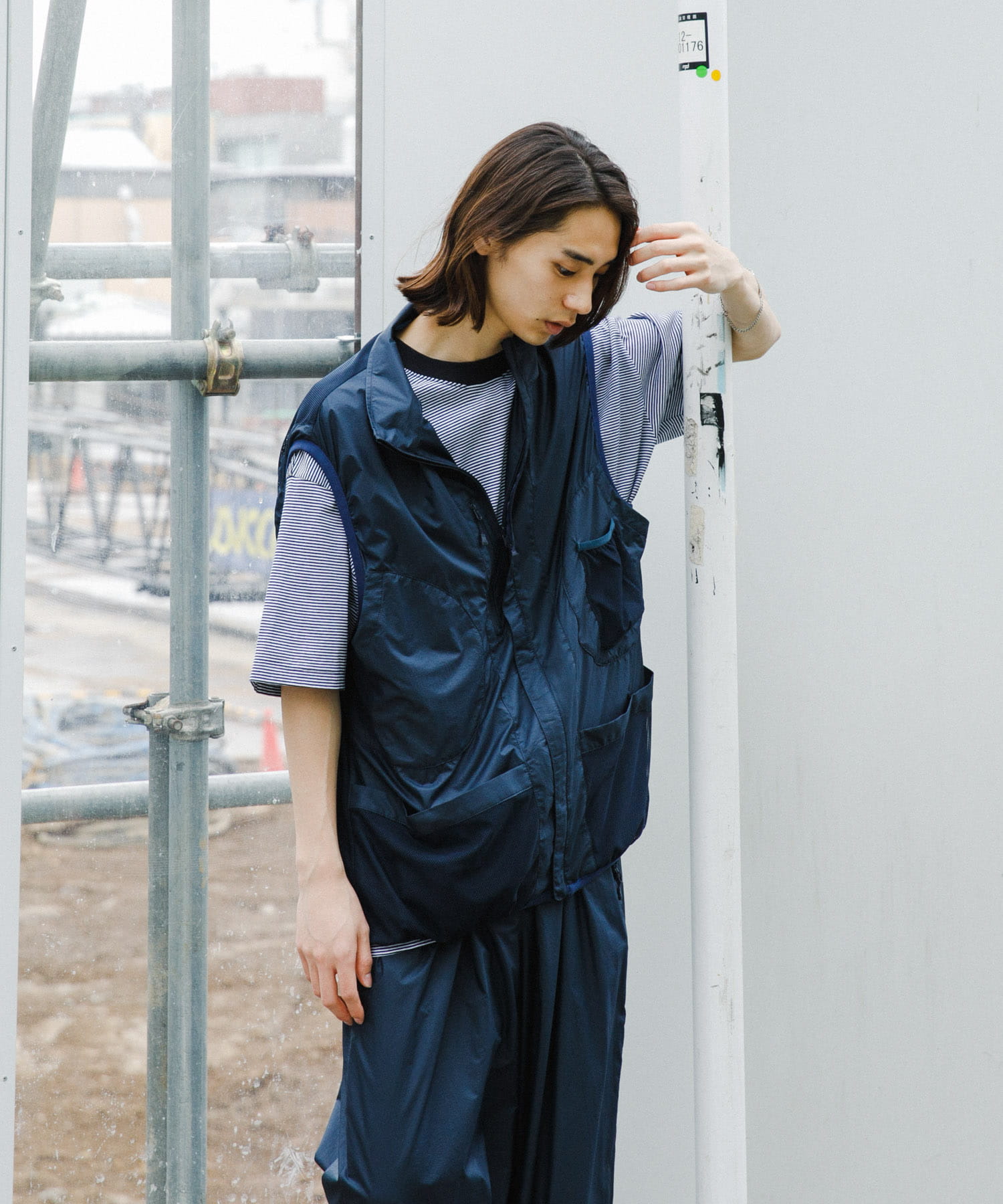 model身長：172cm 着用サイズ：L
