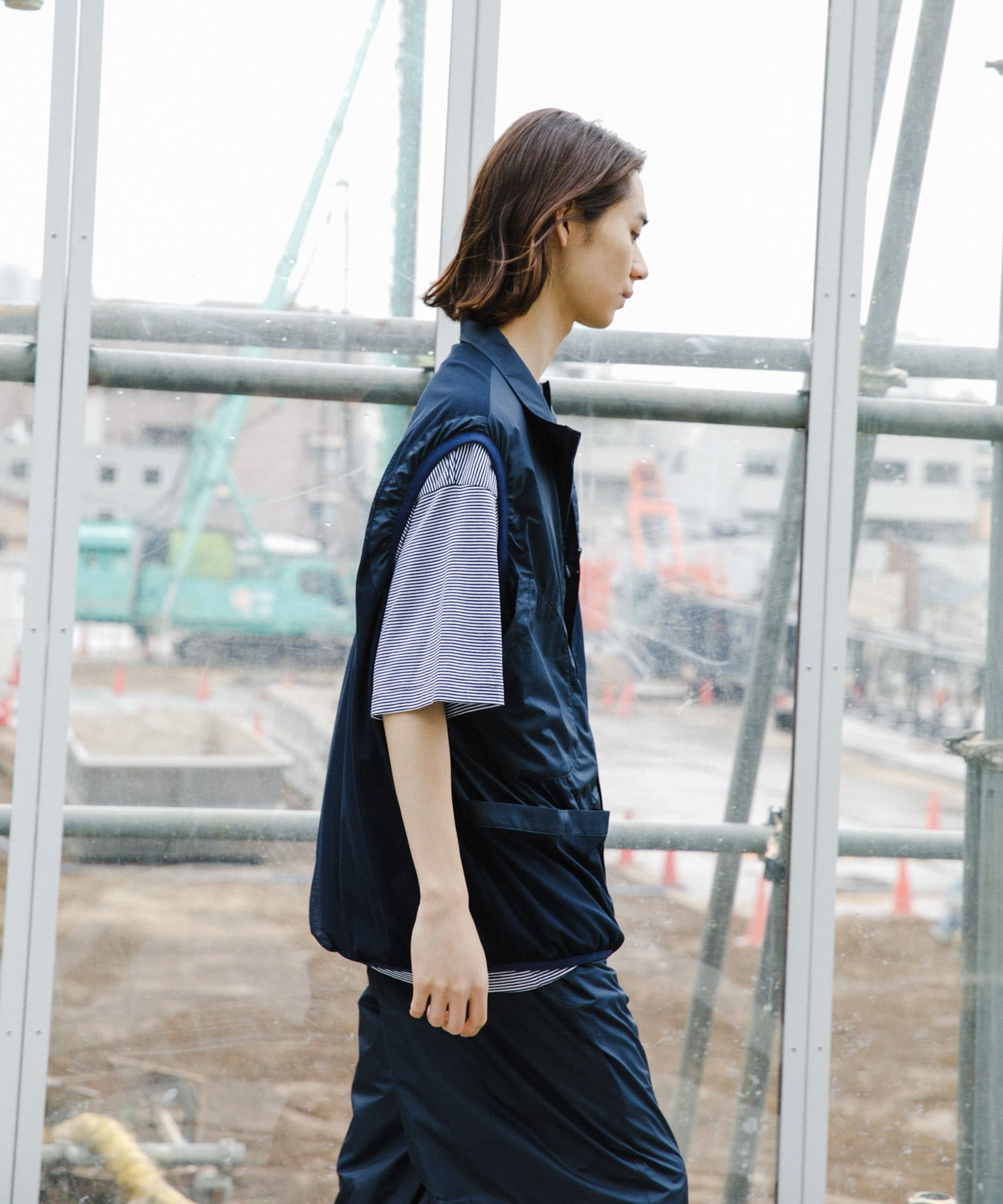 model身長：172cm 着用サイズ：L