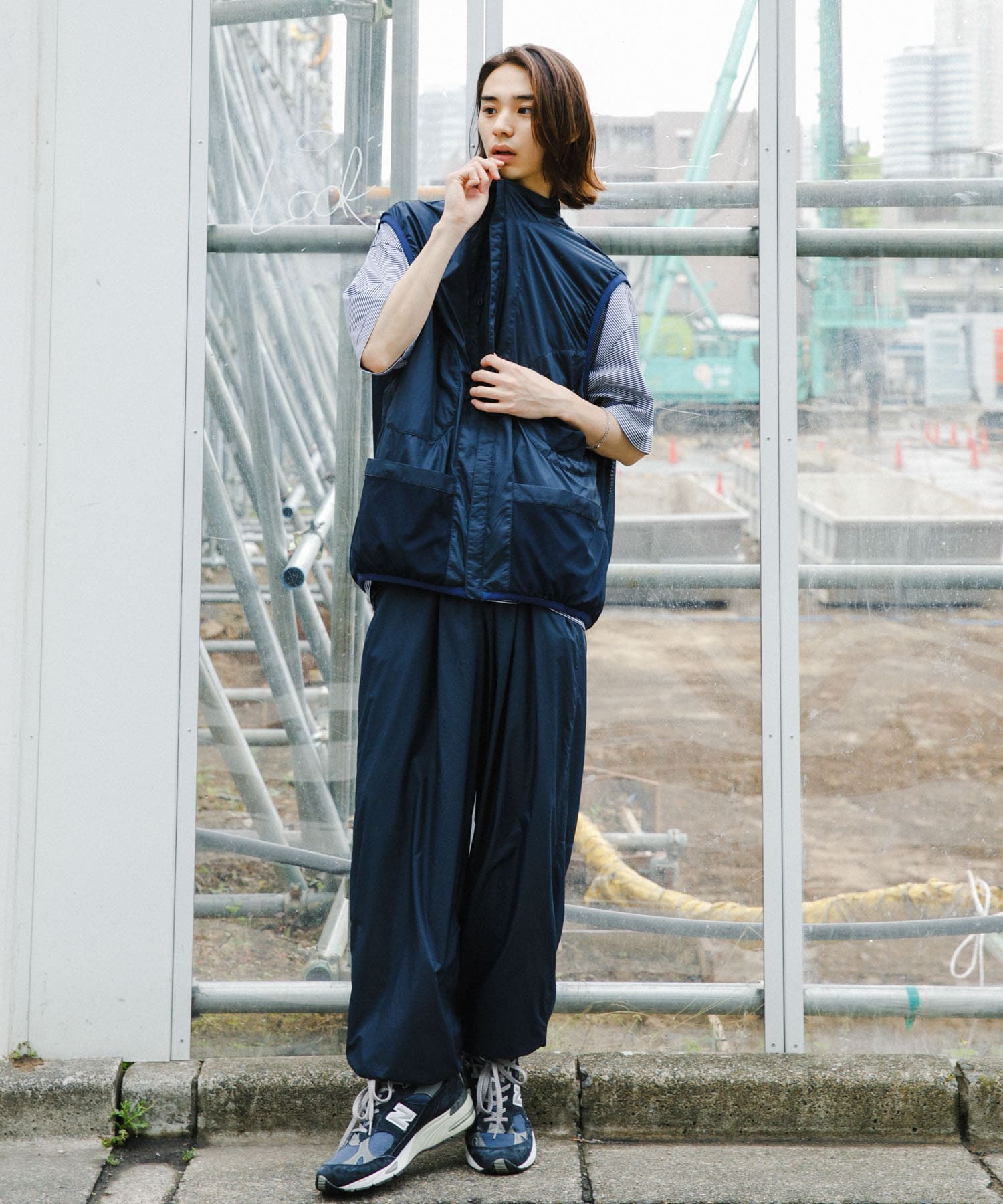 model身長：172cm 着用サイズ：L