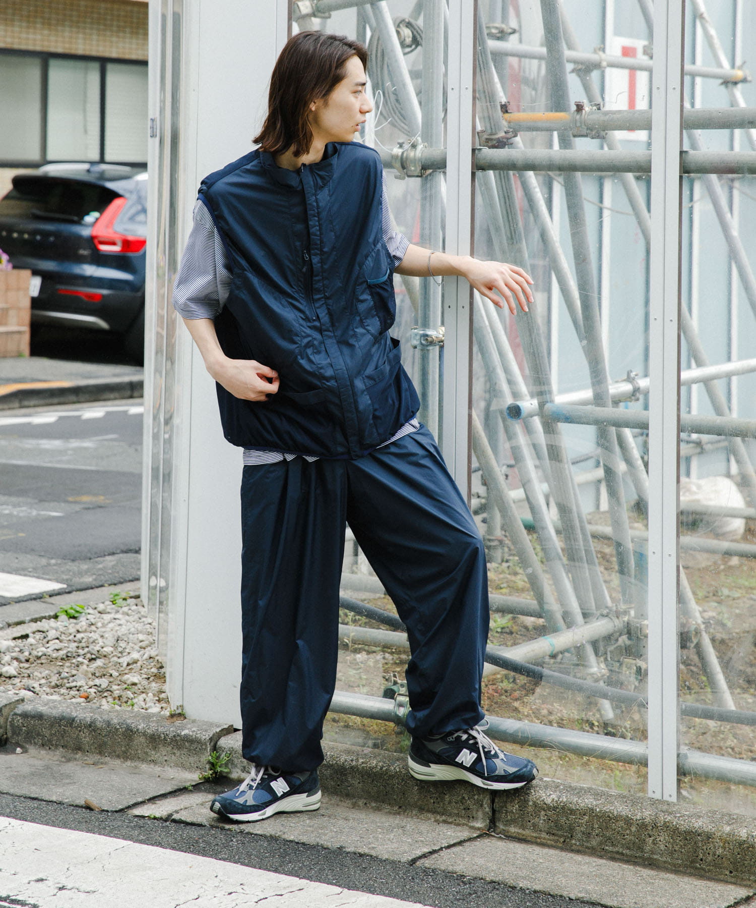 model身長：172cm 着用サイズ：L