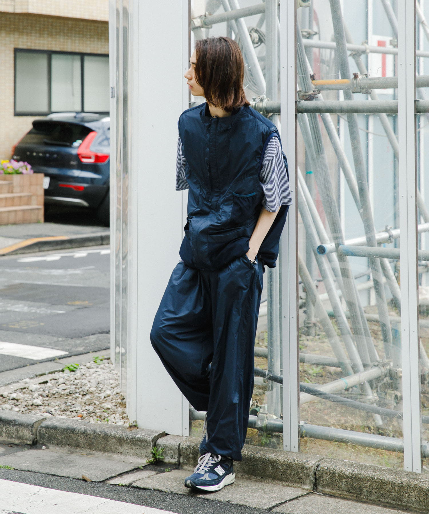 model身長：172cm 着用サイズ：L