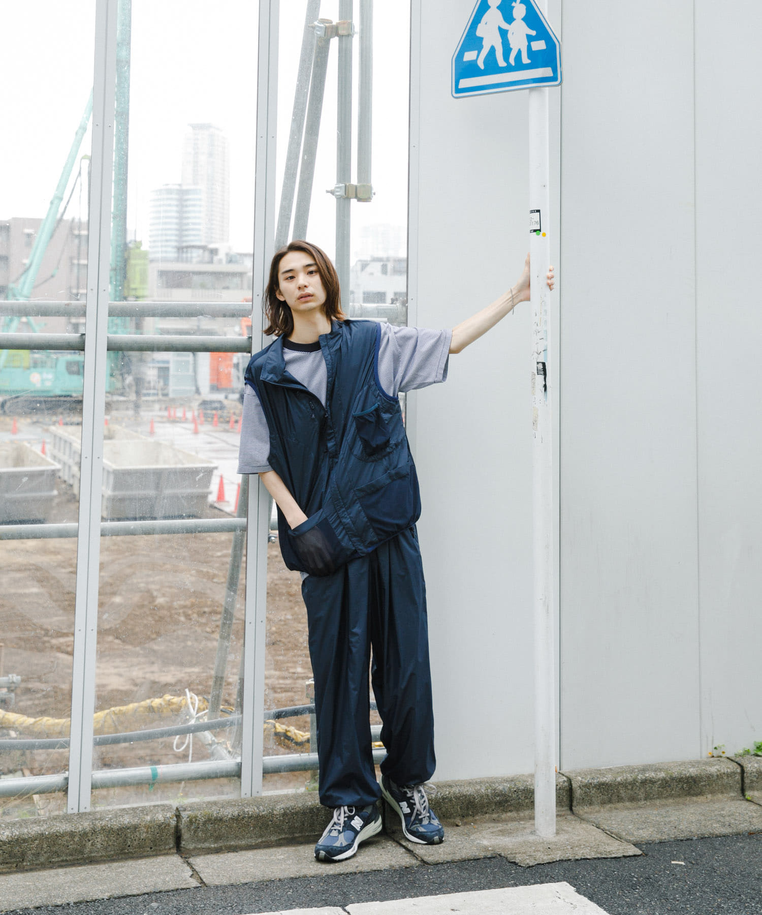 model身長：172cm 着用サイズ：L