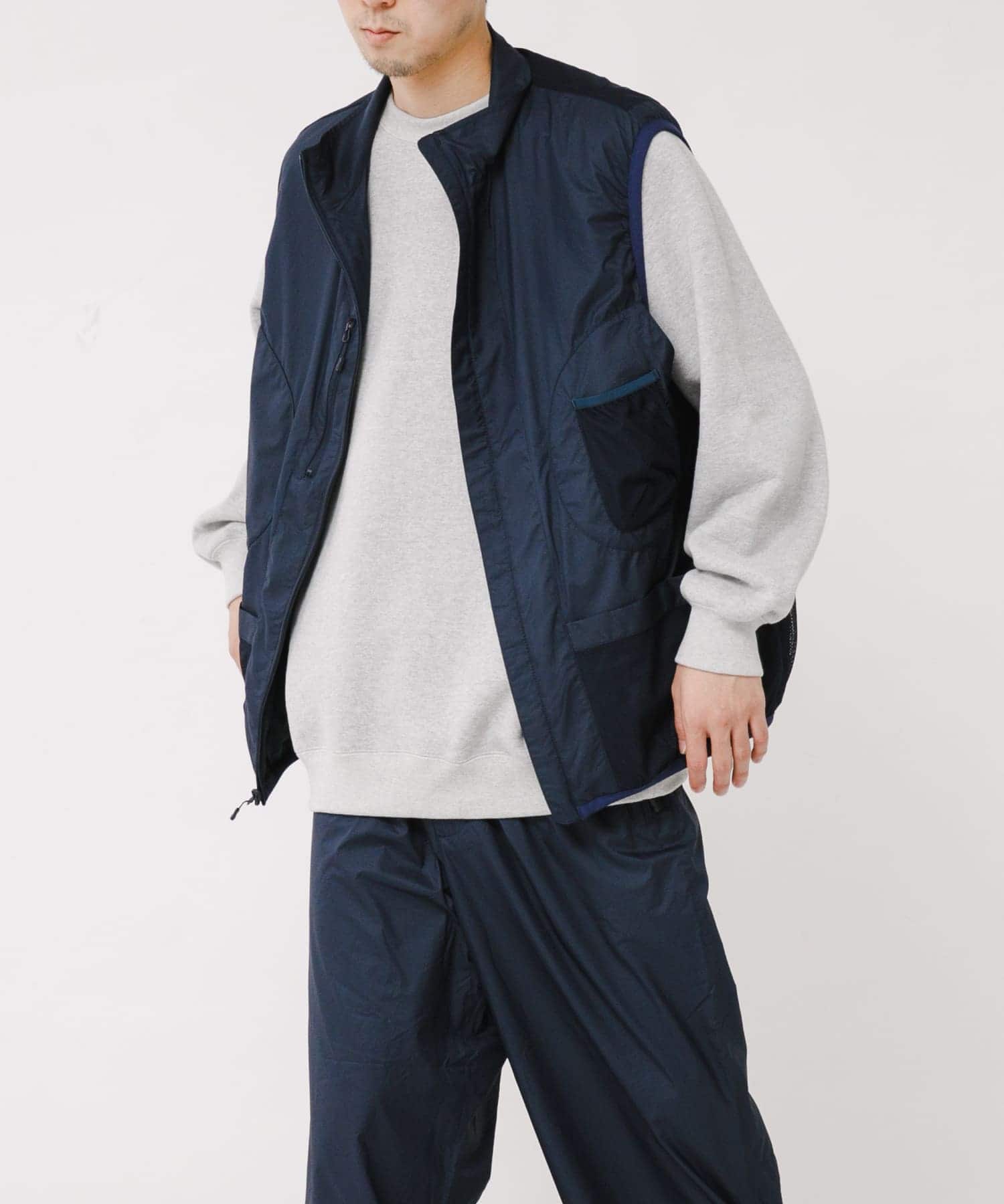 model身長：180cm 着用サイズ：L