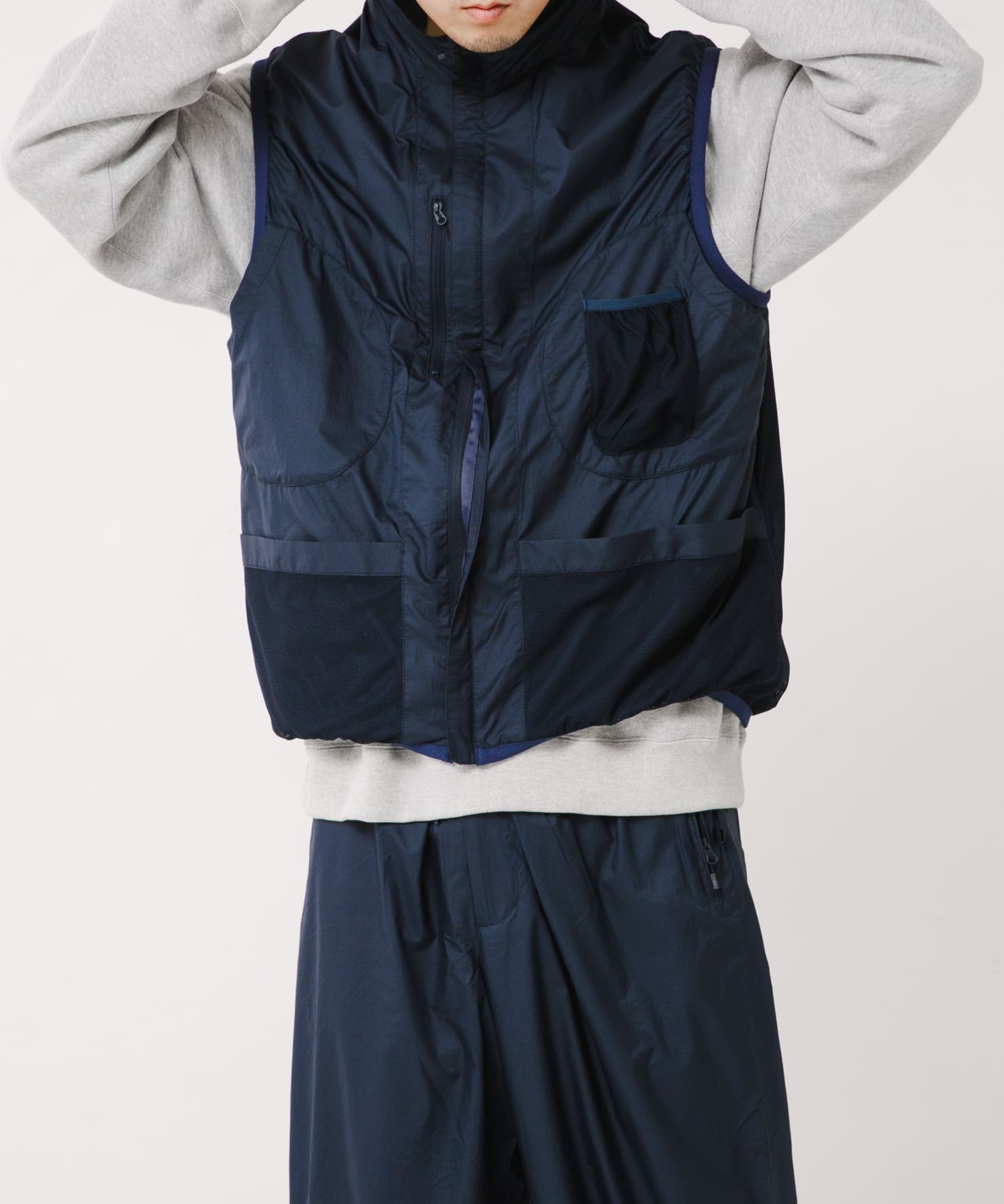 model身長：180cm 着用サイズ：L