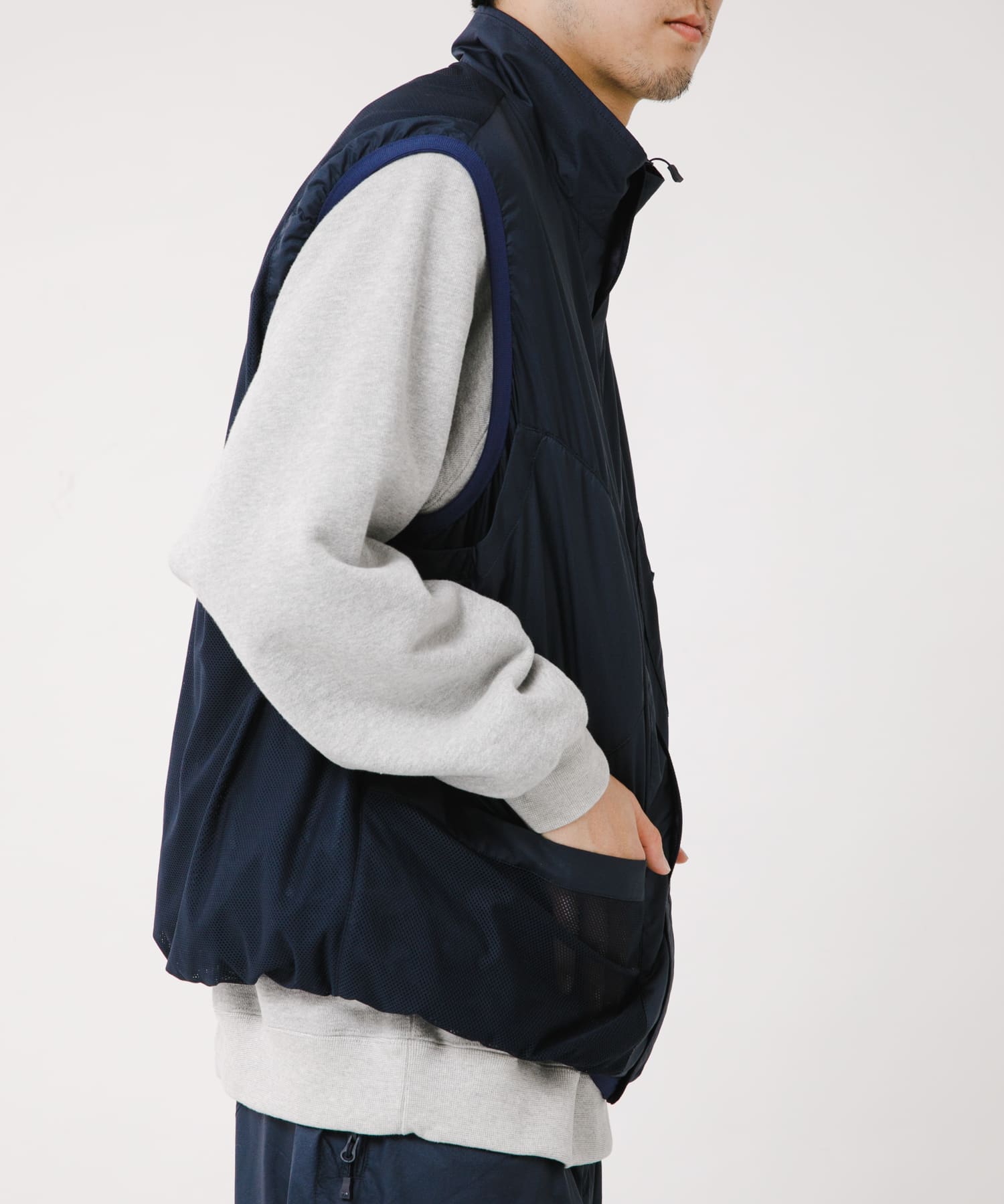 model身長：180cm 着用サイズ：L