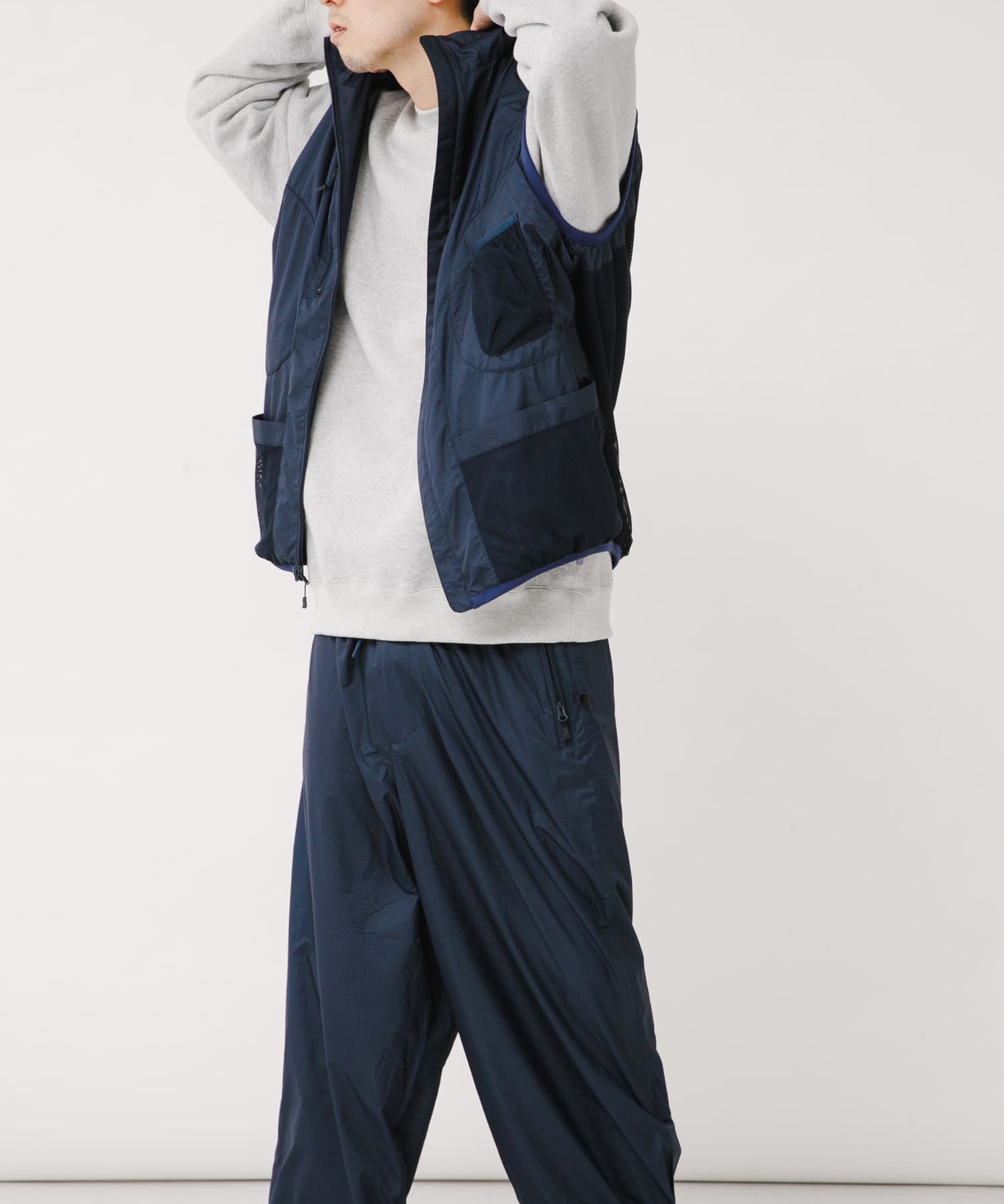 model身長：180cm 着用サイズ：L