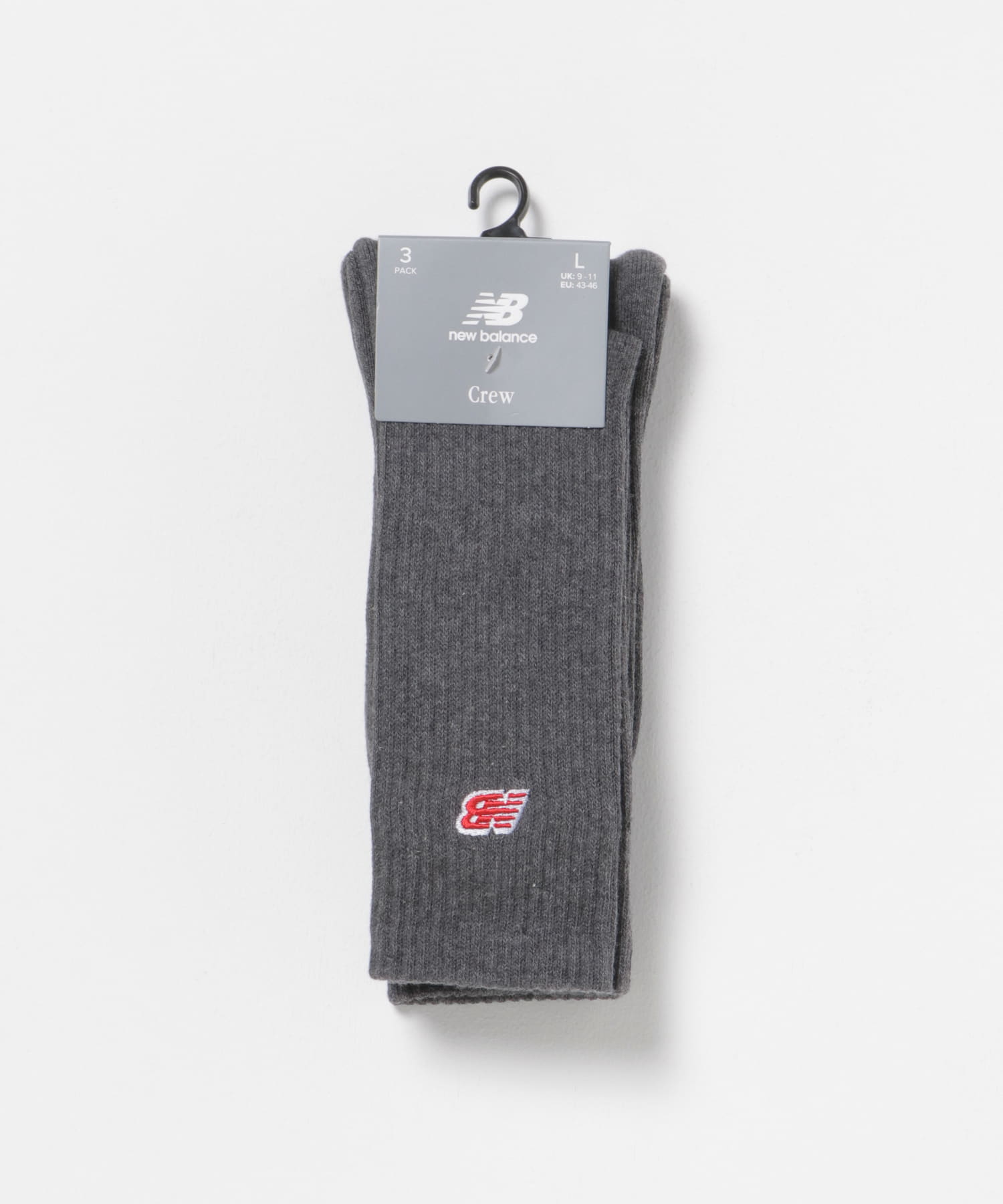 NEW BALANCE　パッチロゴ3Pソックス