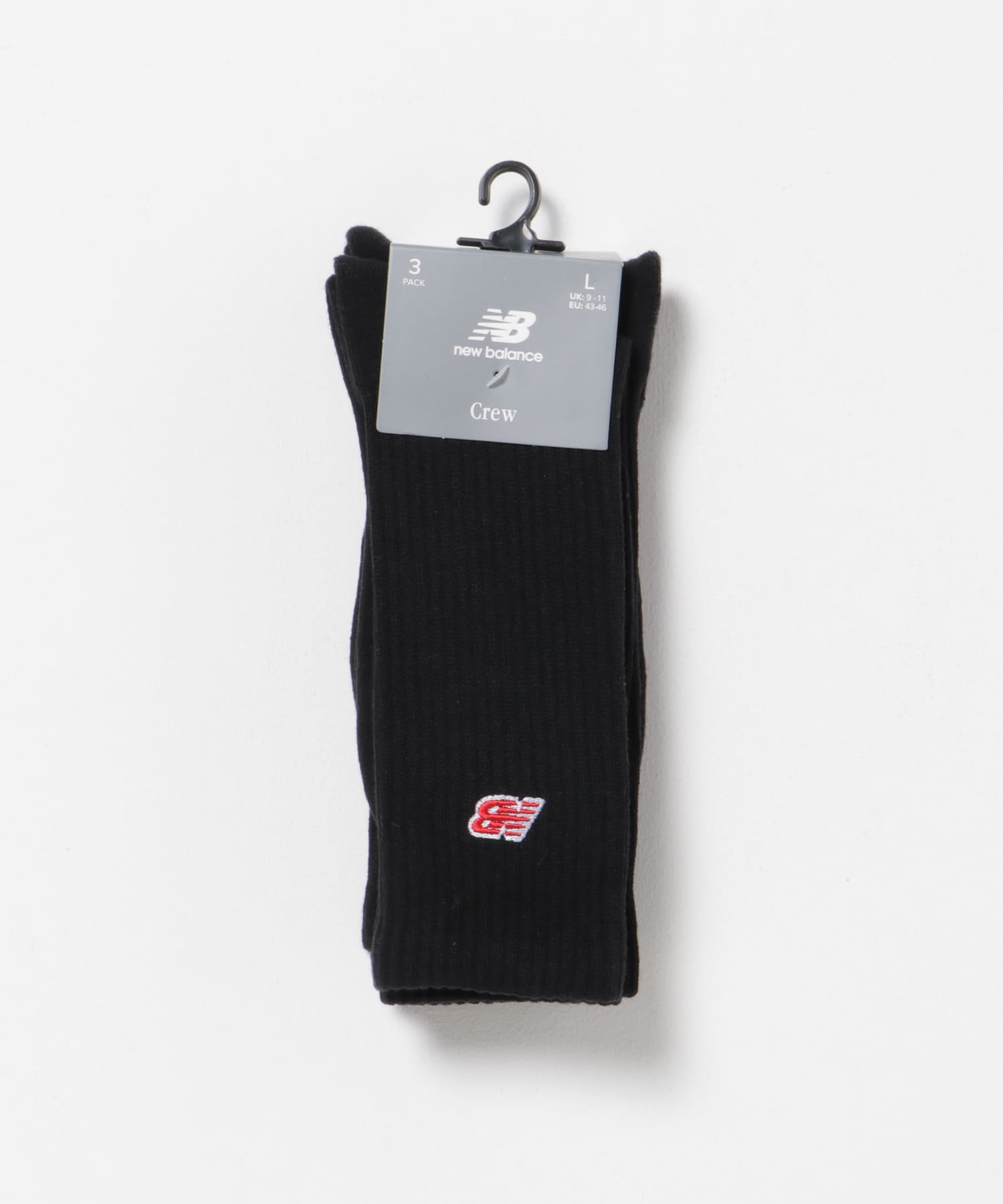 NEW BALANCE　パッチロゴ3Pソックス