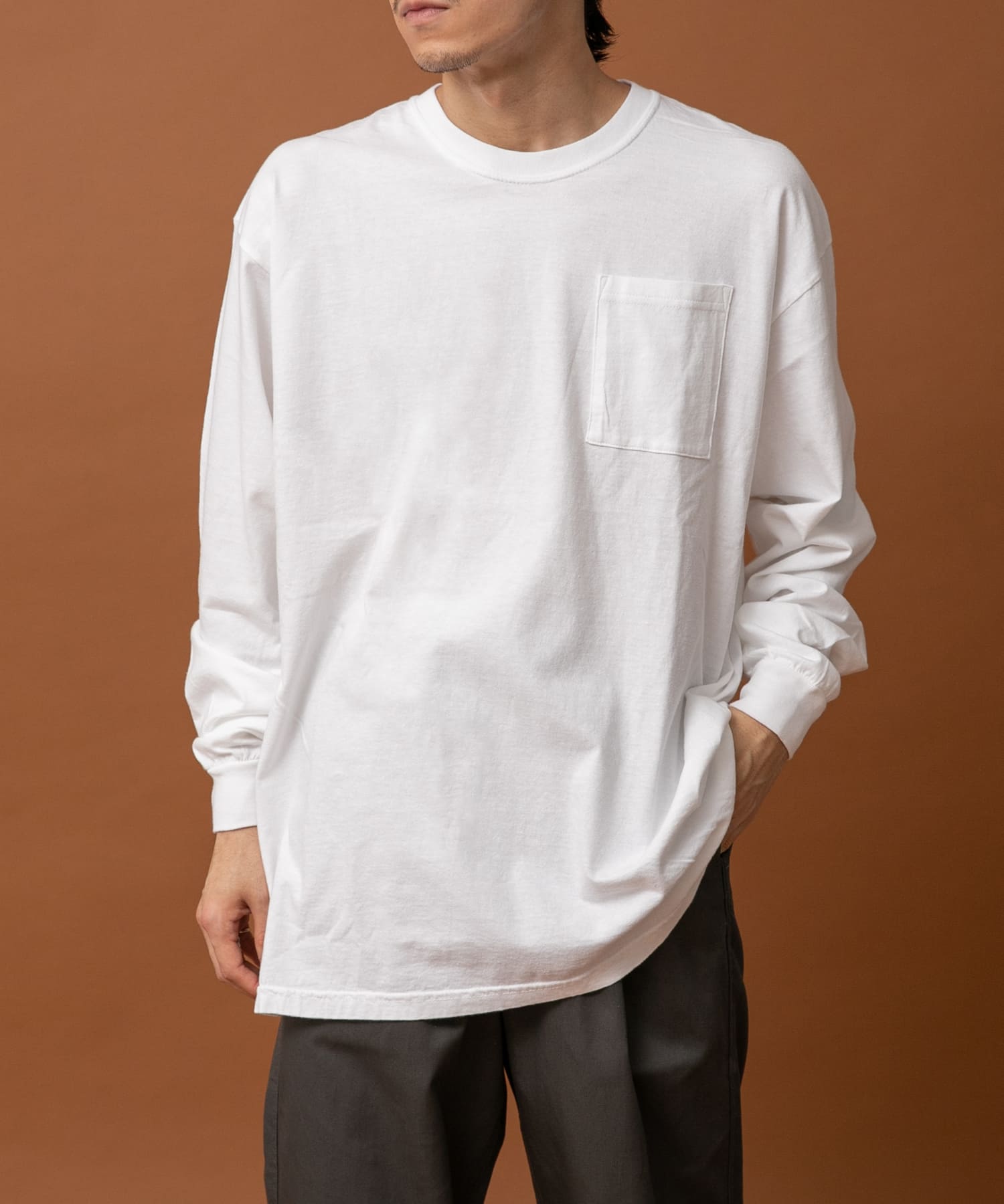 RELAX FIT　ポケットロングスリーブ