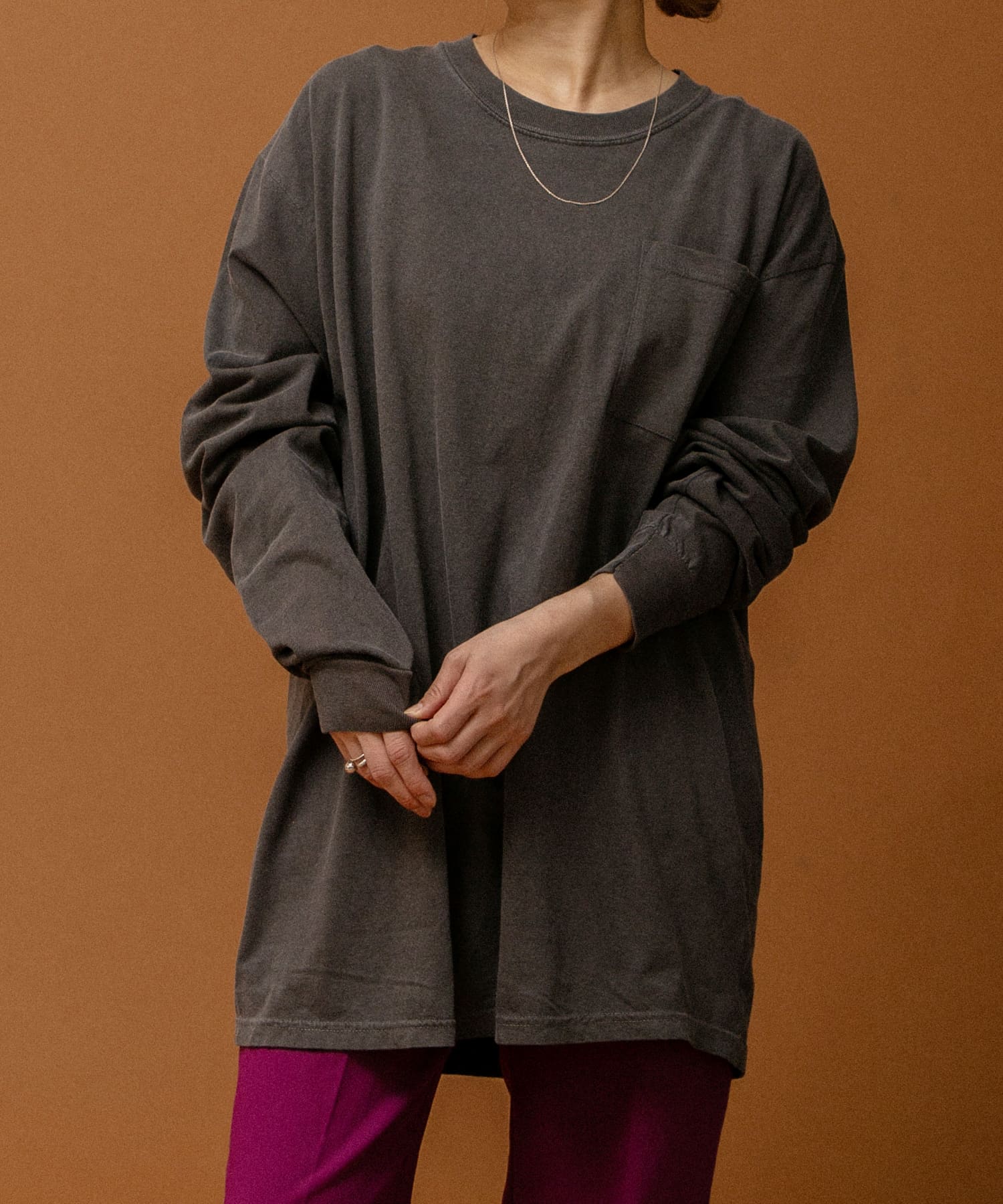 model身長：152cm 着用サイズ：FREE