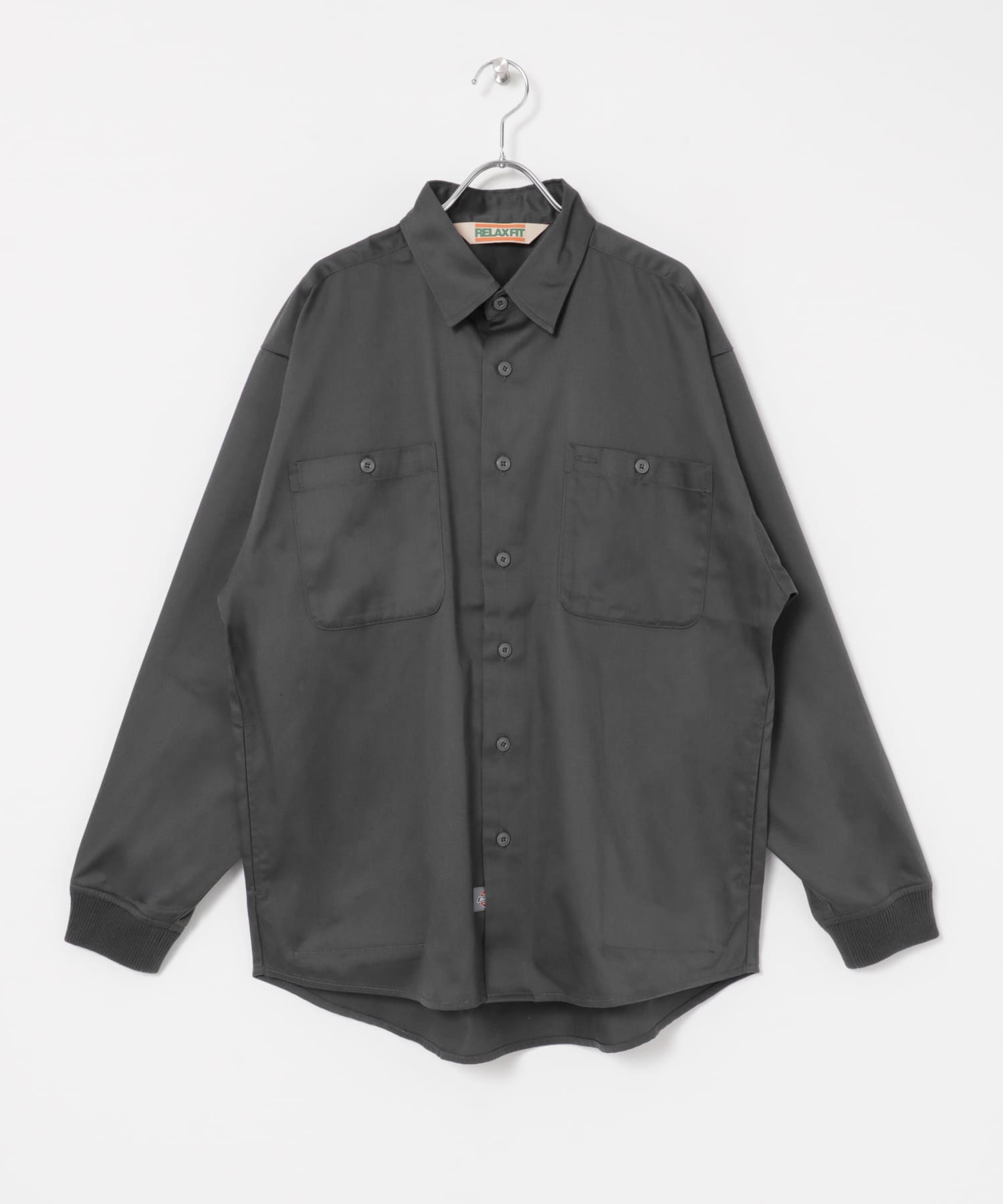 RELAX FIT　Workshirts CHARCOAL M
