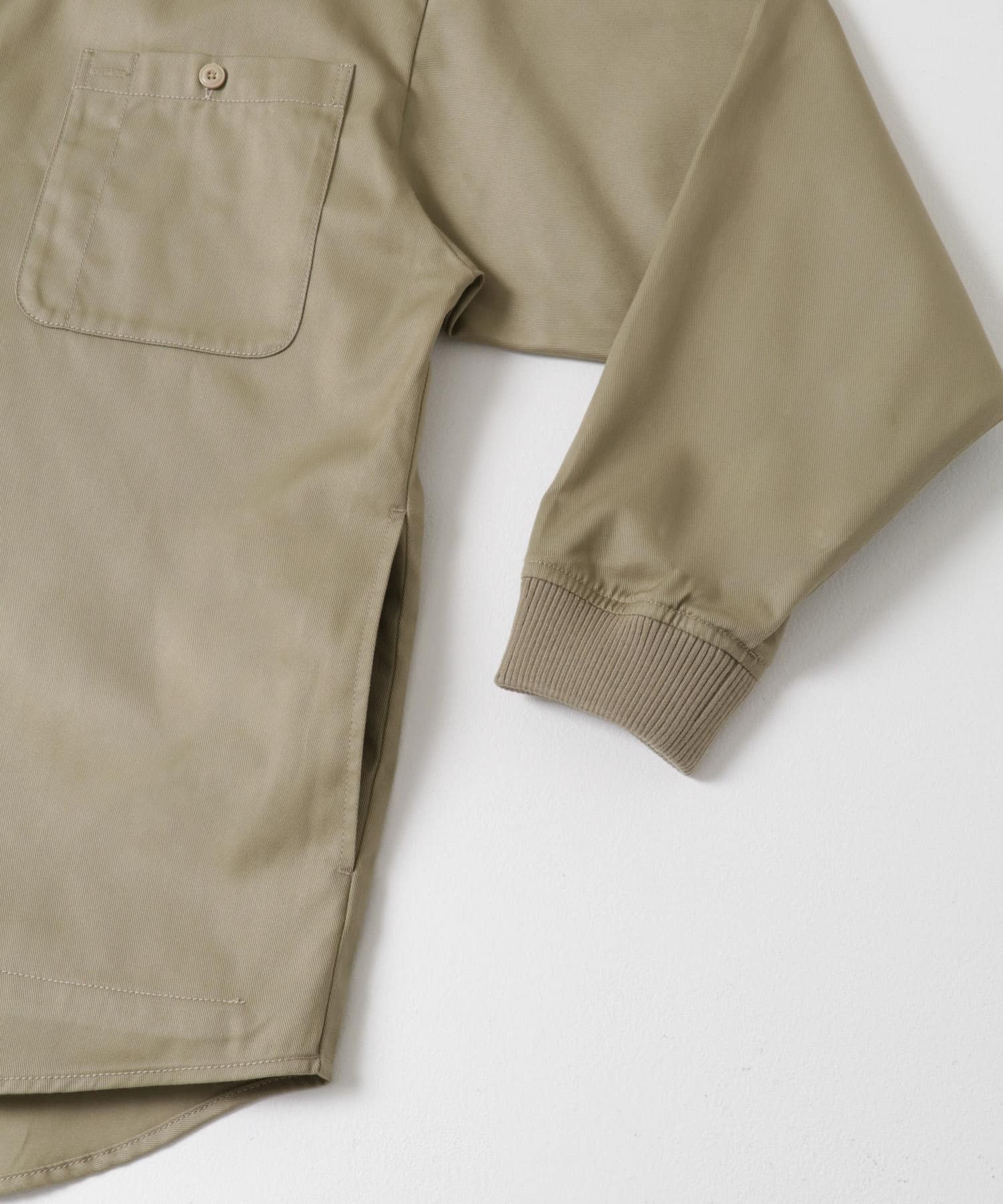 RELAX FIT　Workshirts KHAKI M