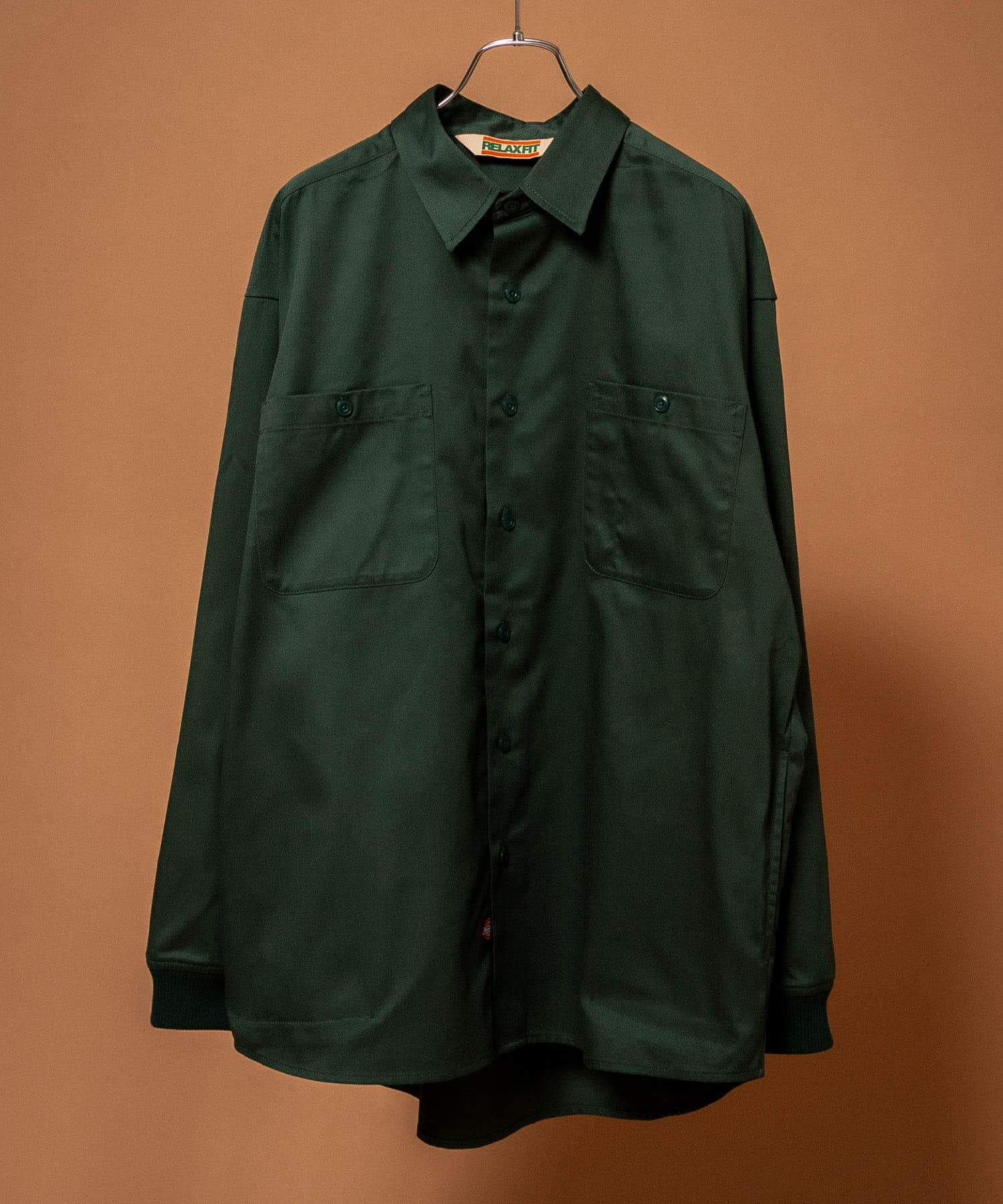 RELAX FIT　Workshirts H GREEN M