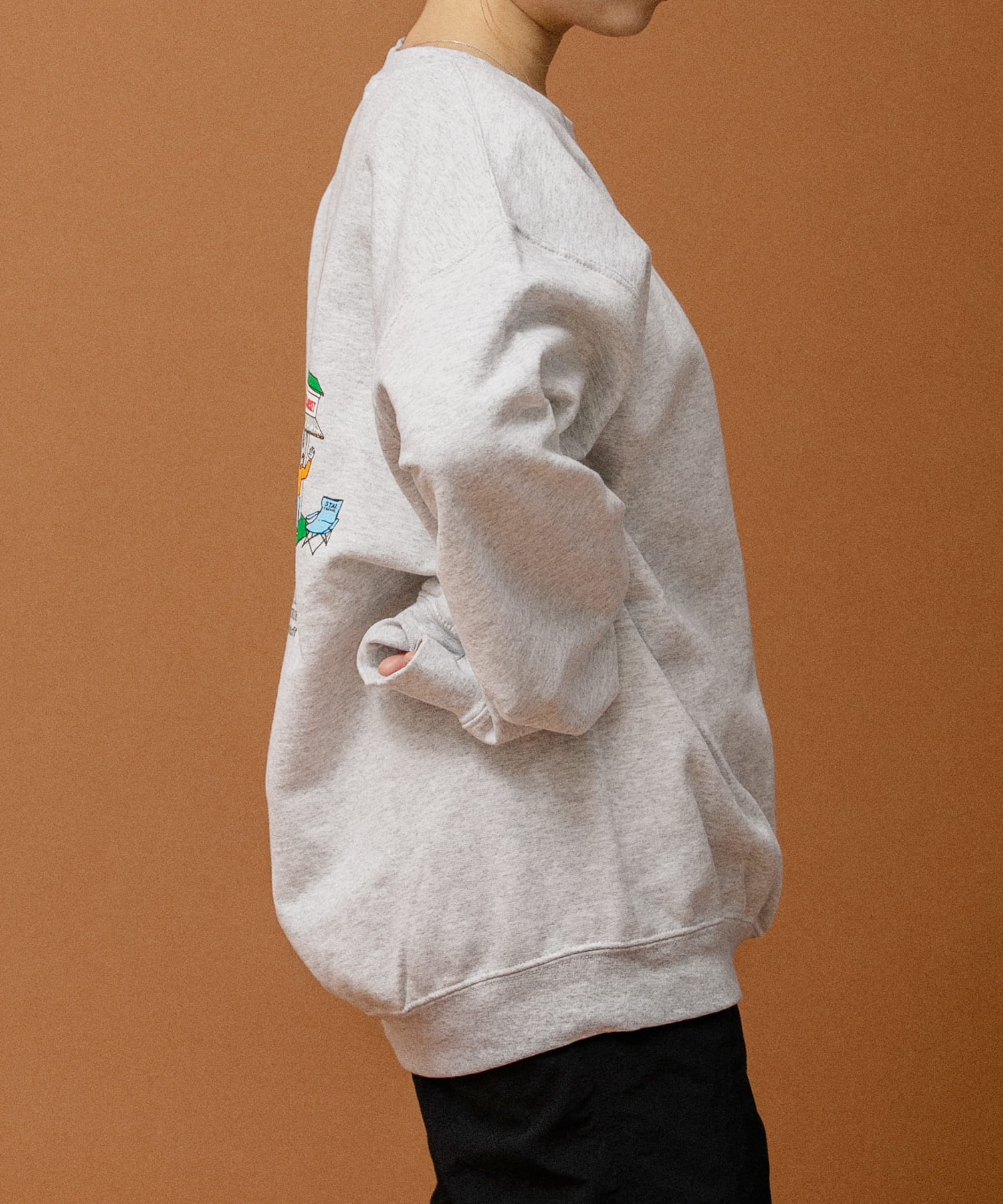 model身長：152cm 着用サイズ：L