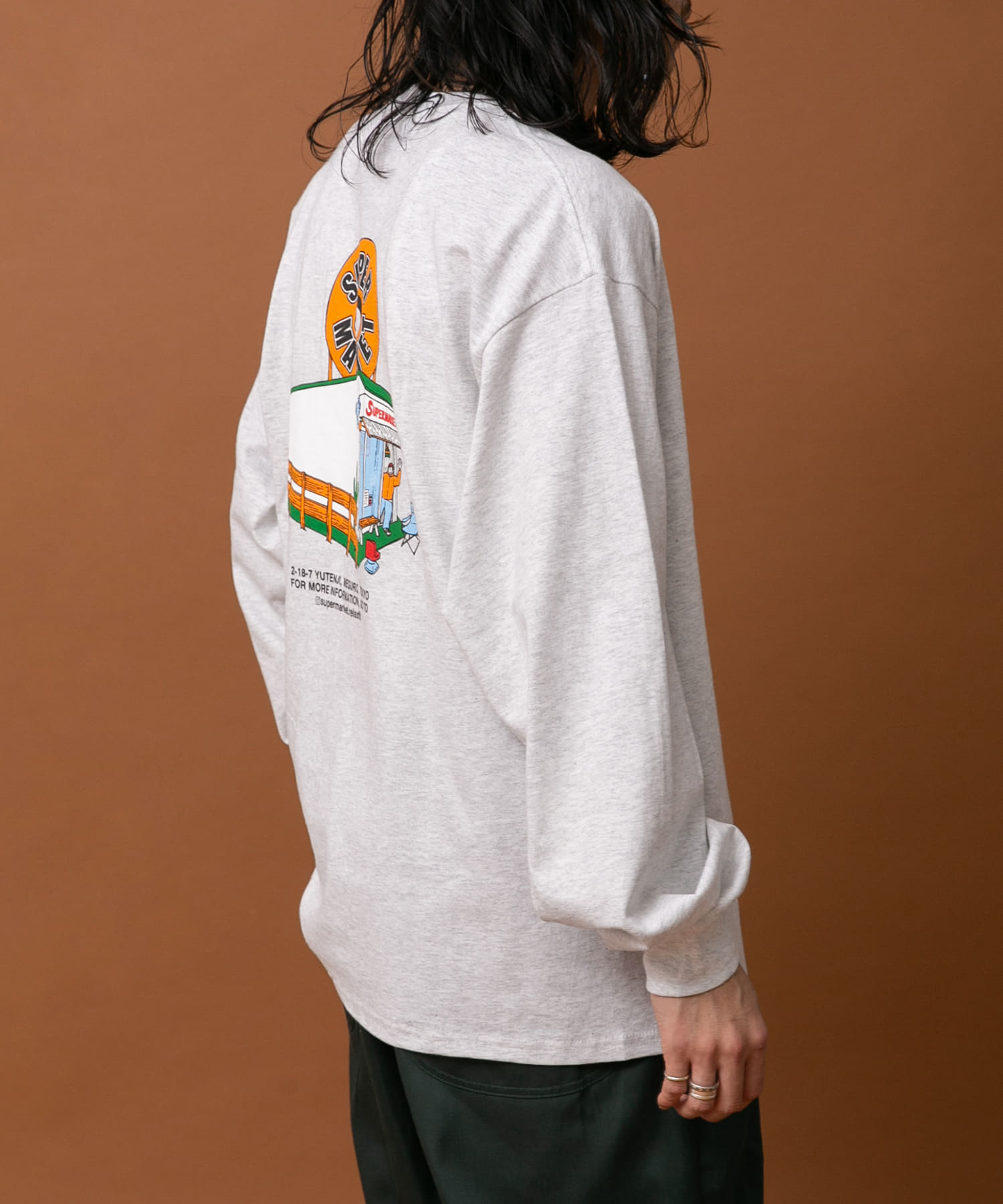model身長：170cm 着用サイズ：FREE