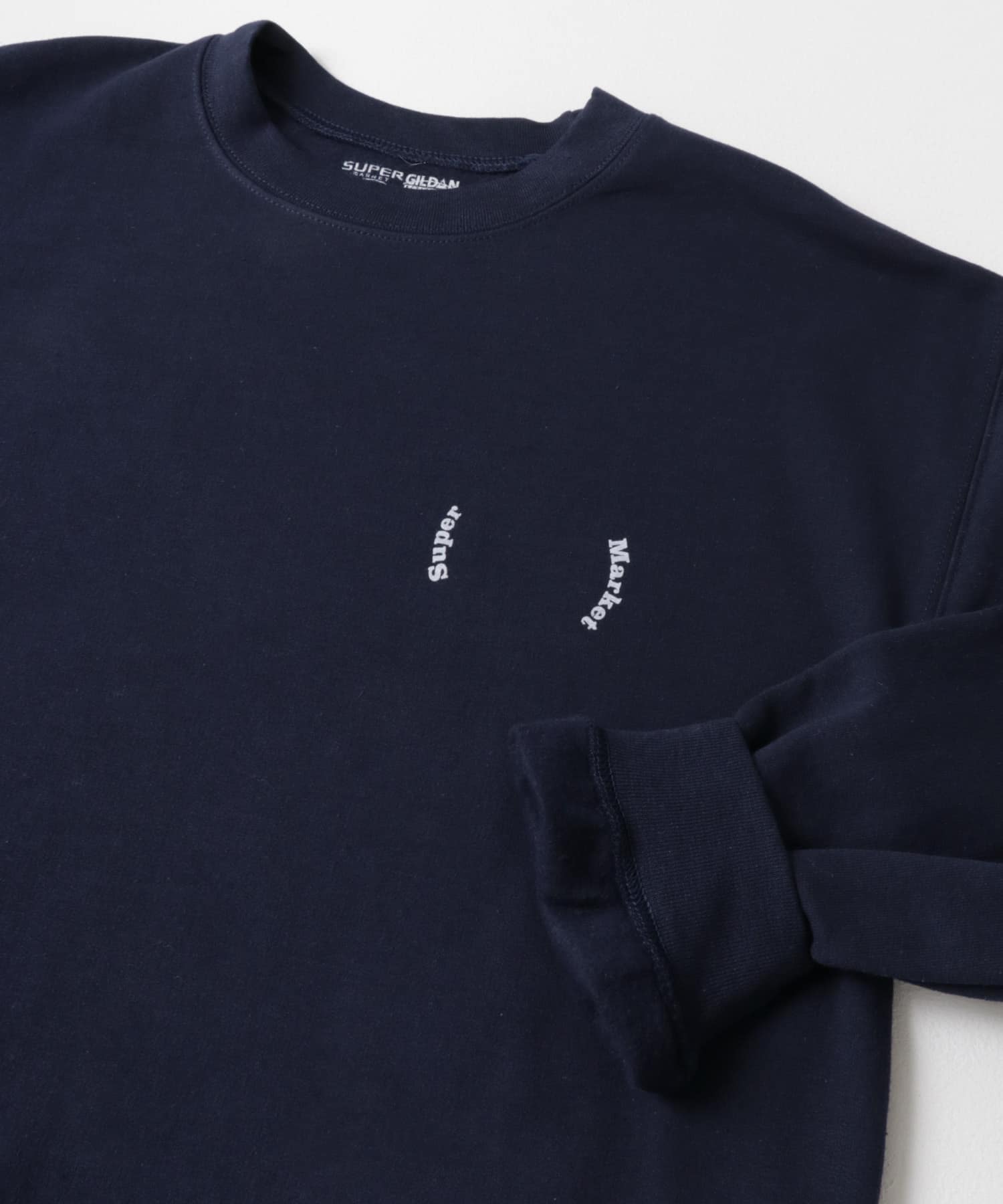 SUPERMARKET　SMサークルスウェット NAVY M