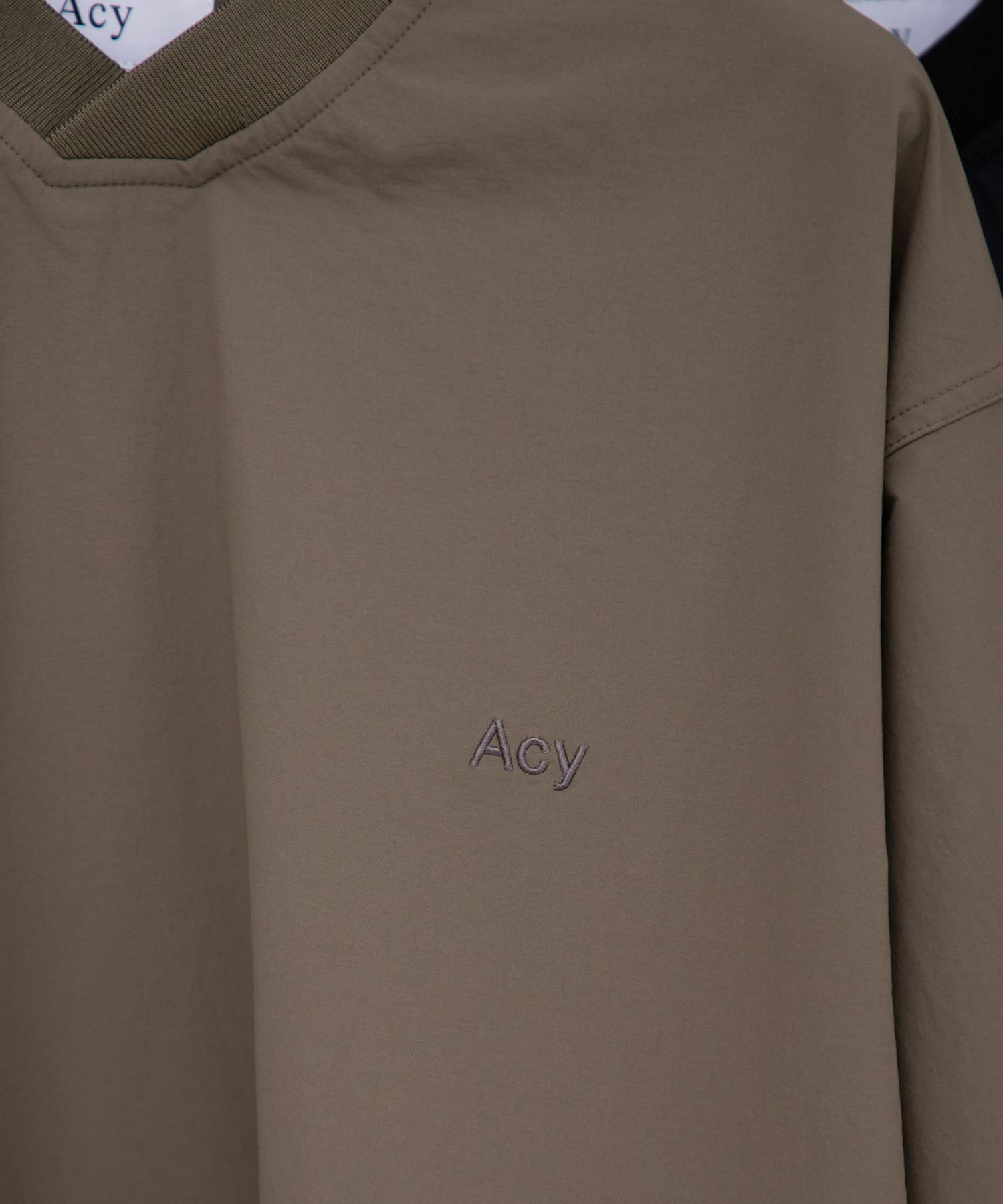 Acy　PULLOVER SHIRTS V2 D KHAKI 2