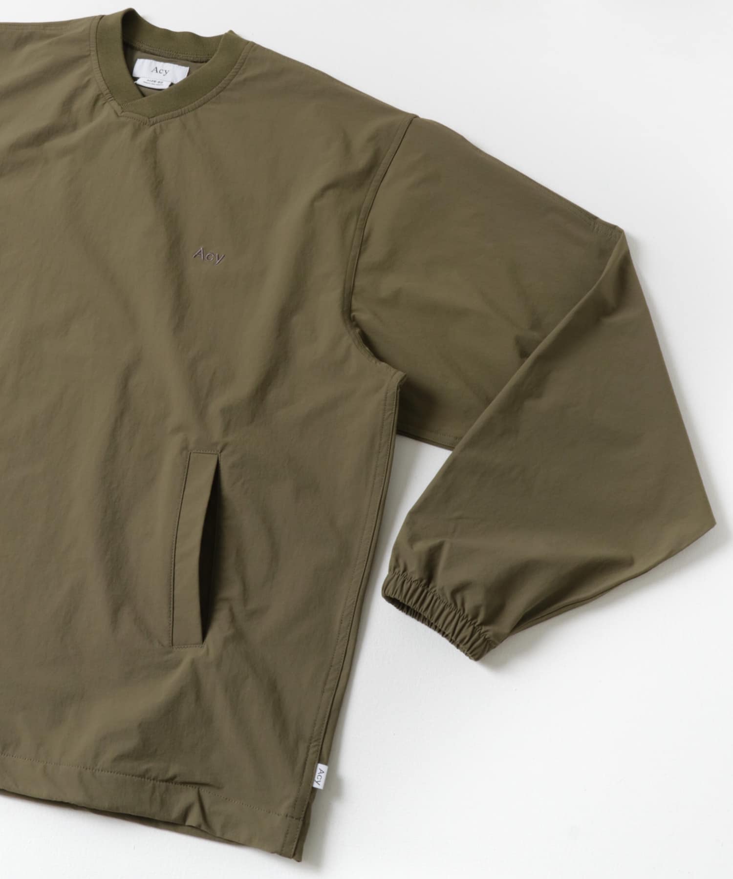 Acy　PULLOVER SHIRTS V2 D KHAKI 2