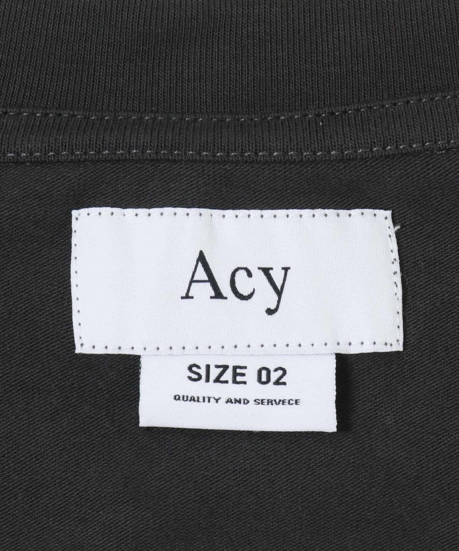 Acy　SMILEy TEE BLACK 2