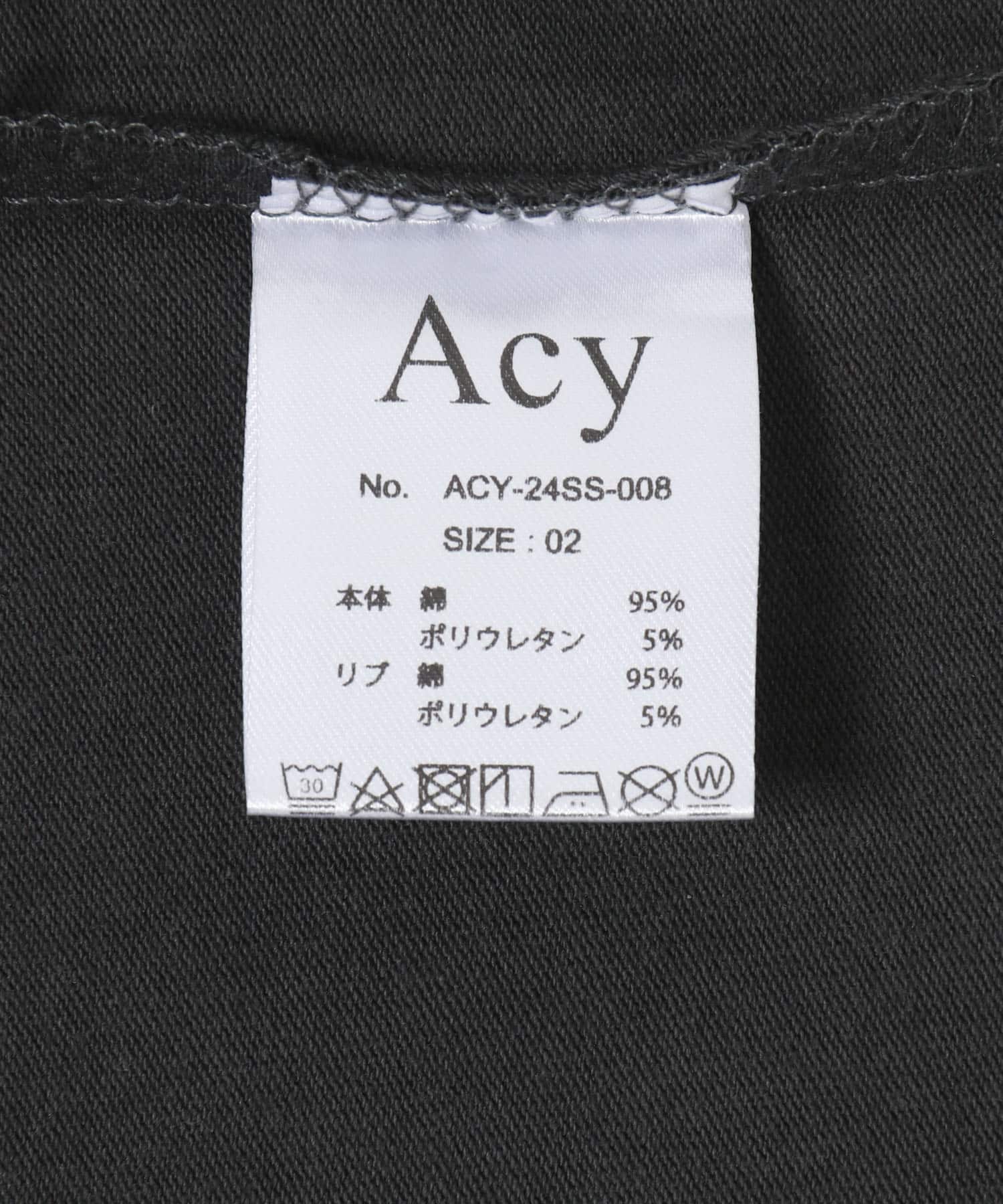 Acy　SMILEy TEE BLACK 2