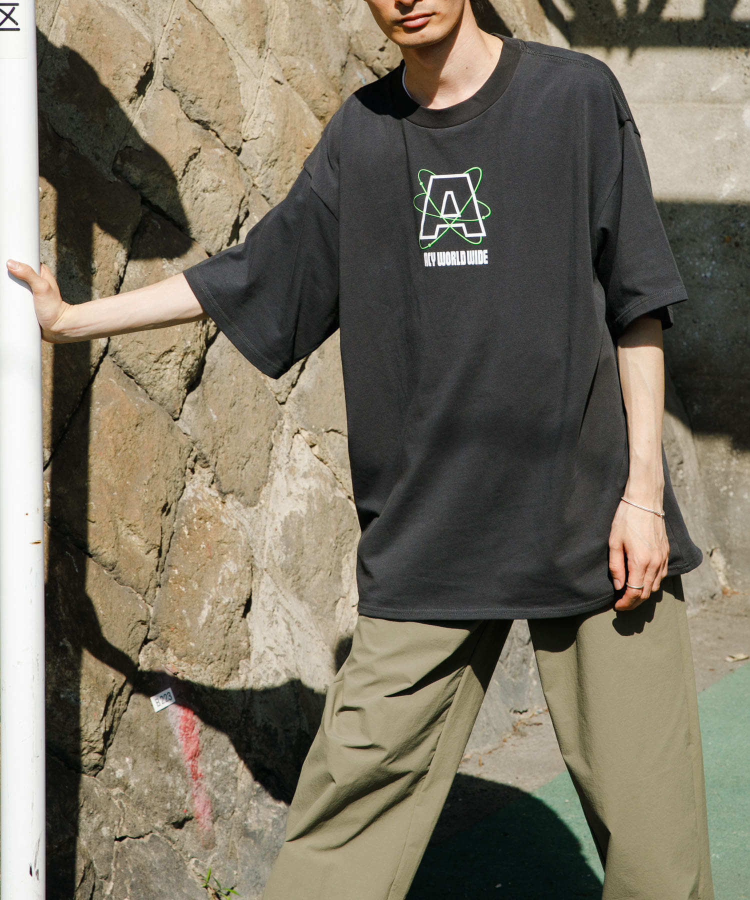 model身長：174cm 着用サイズ：3