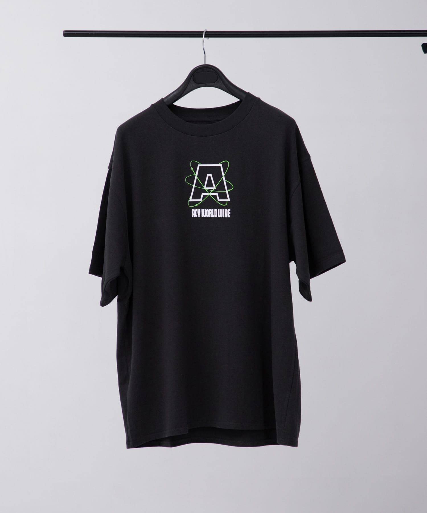 Acy　WORLD WIDE TEE L.BLACK 2