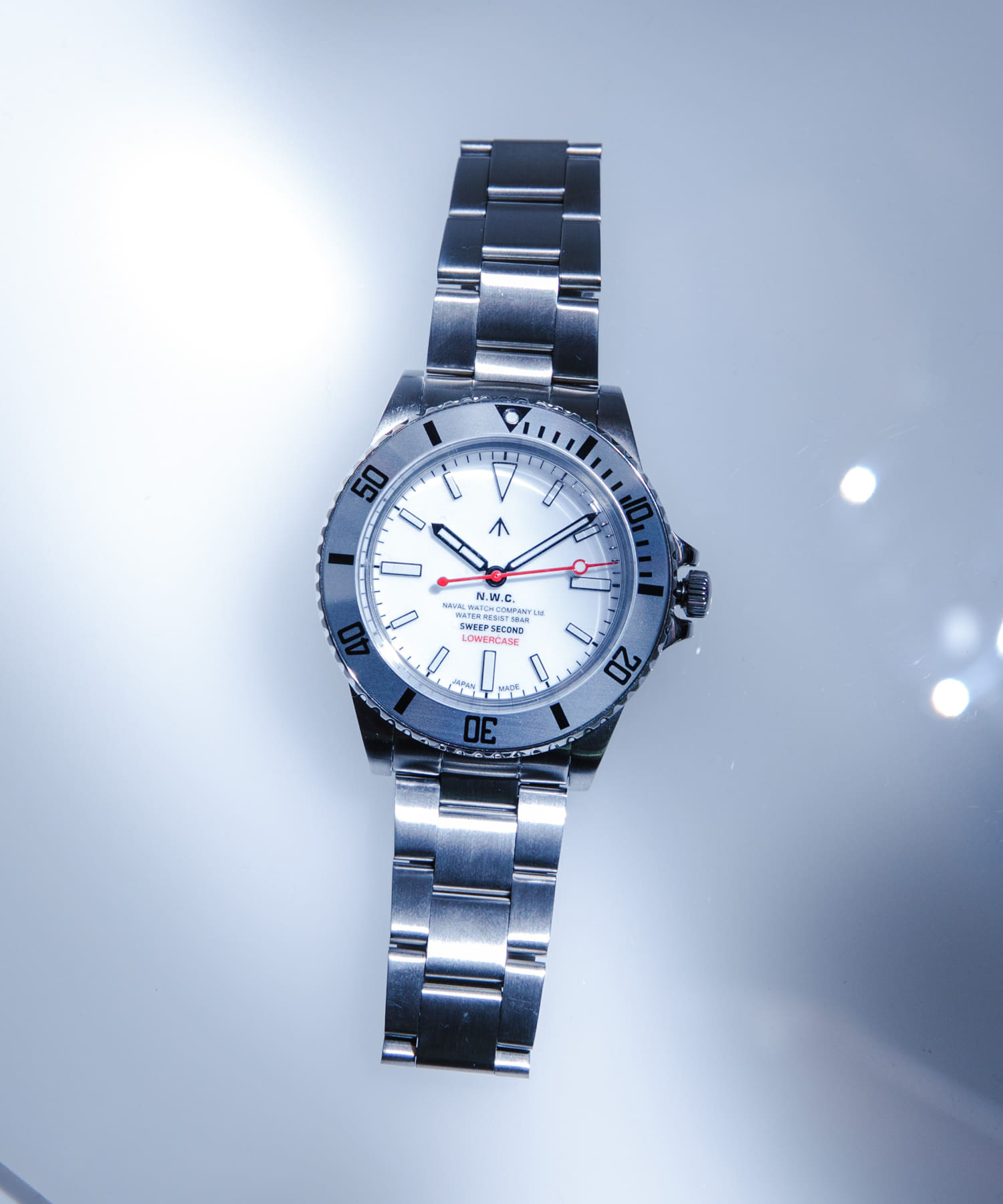 NAVAL WATCH NAVALWATCH by LOWERCASE for URBS(FREE WHITE