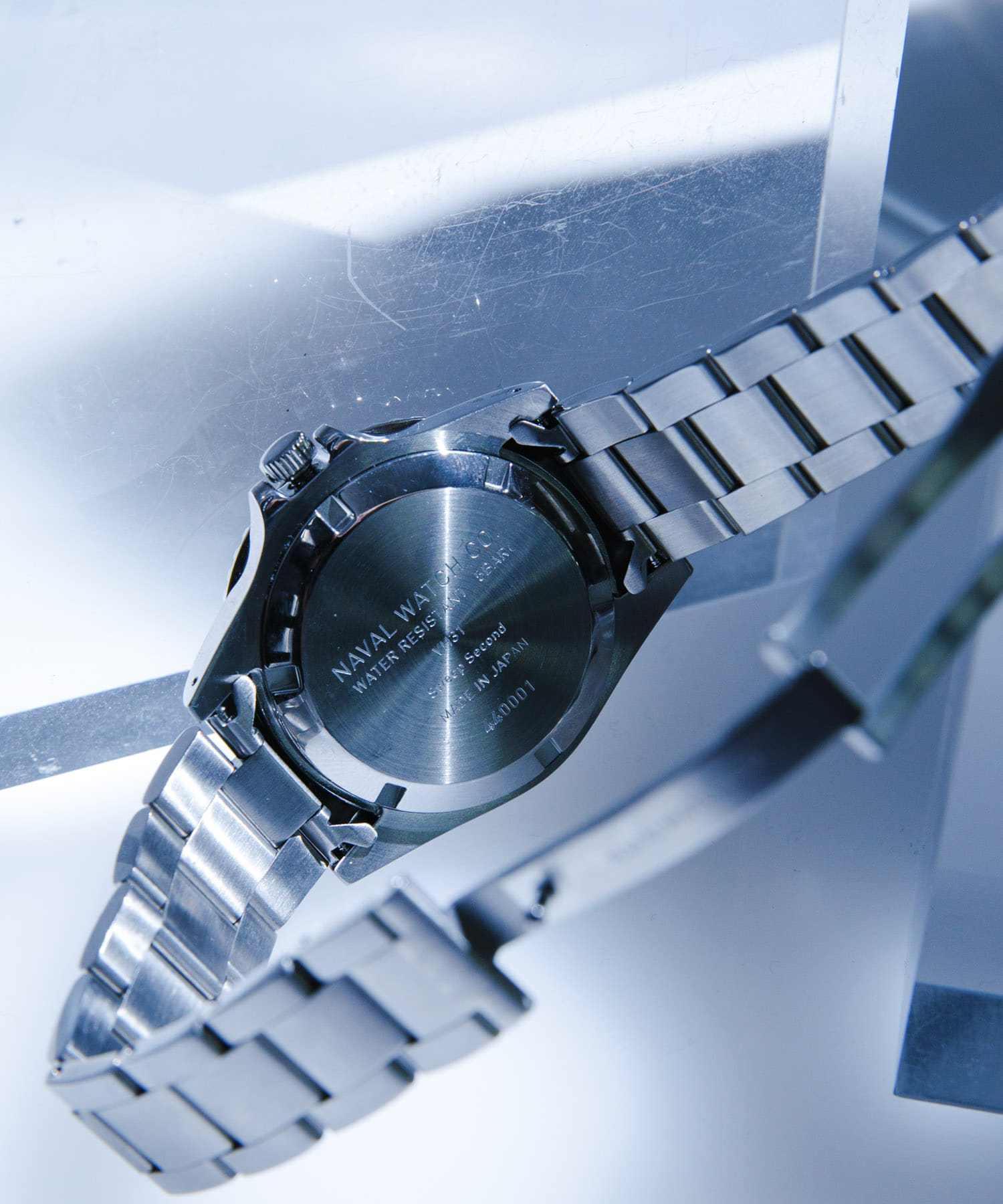 NAVAL WATCH NAVALWATCH by LOWERCASE for URBS(FREE WHITE