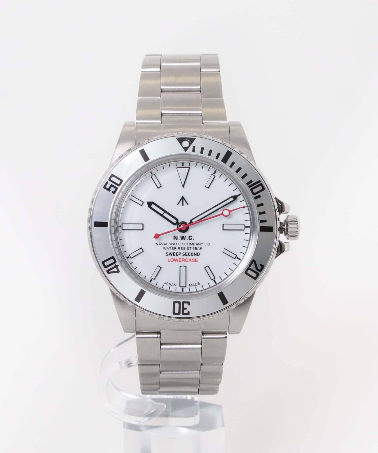 NAVAL WATCH NAVALWATCH by LOWERCASE for URBS(FREE WHITE